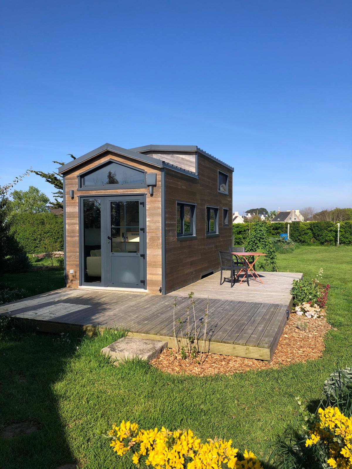 Tiny house moderne à Ker Ael, une expérience unique en Bretagne