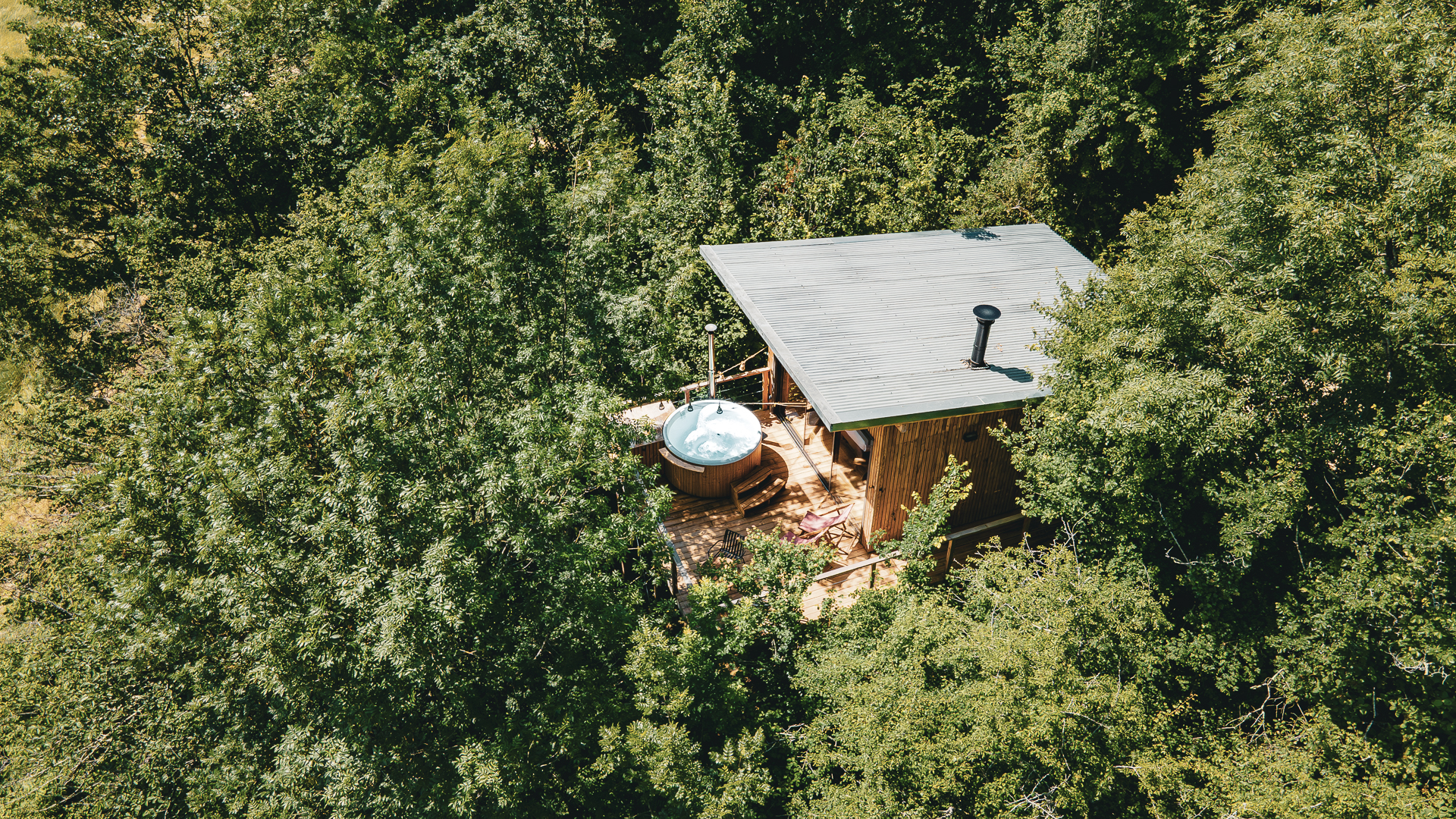 Le Carrelet 4 — Cabane sur pilotis avec Spa à Lot-et-Garonne