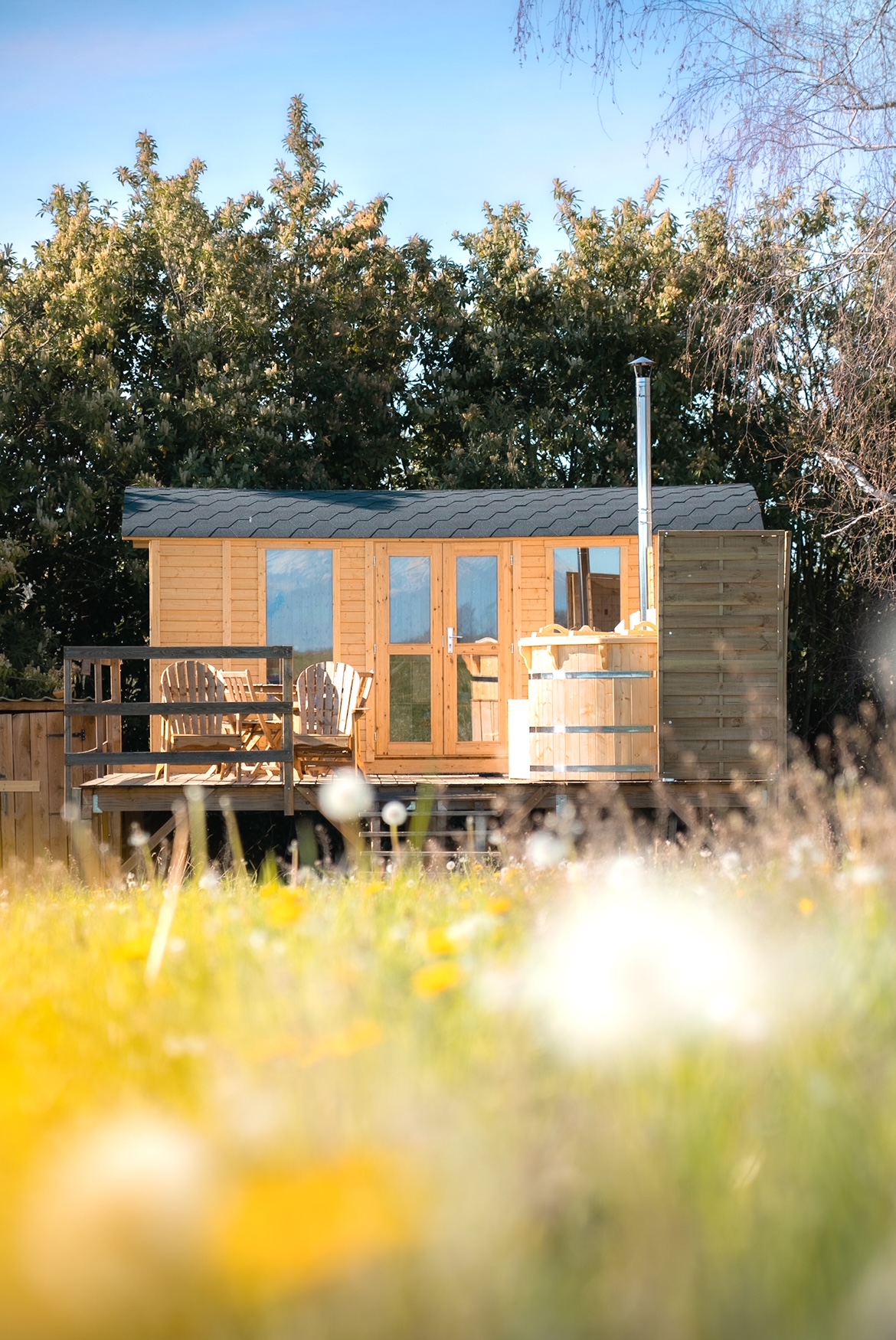 La Cabane Balaguère — Cabane sur pilotis avec bain nordique à Hautes-Pyrénées