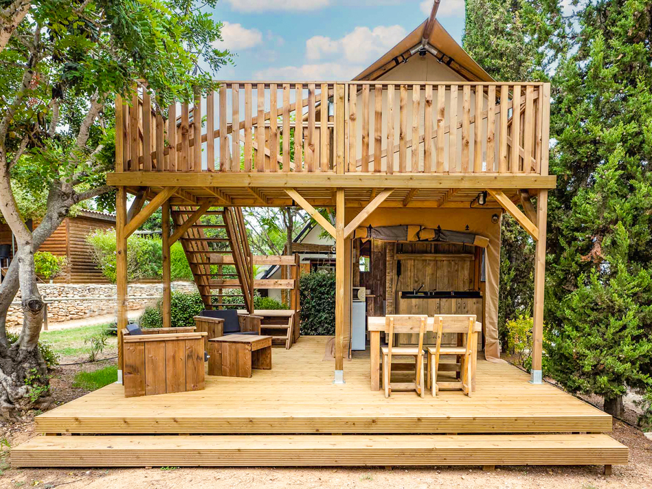 Luna Lodge — Tente avec spa à Castellon — Tente à Castellon