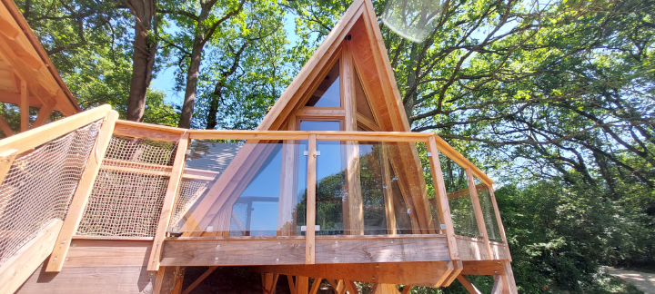 Cabane perchée BLOOMA — Détente avec Spa à Sarrant (Gers) à Sarrant — environnement naturel