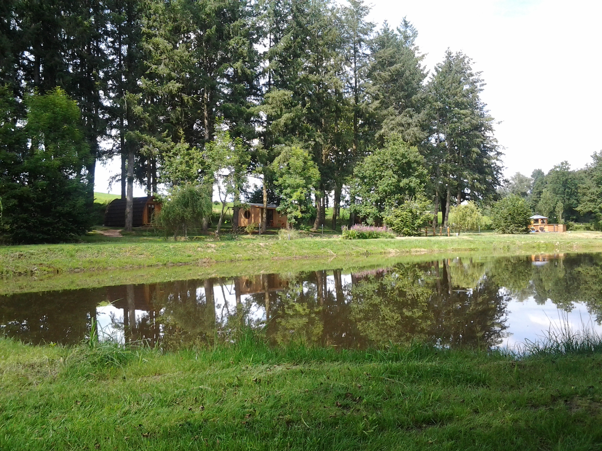 Cabane forestière : une immersion au cœur de l'Auvergne à Voussac — espace de vie