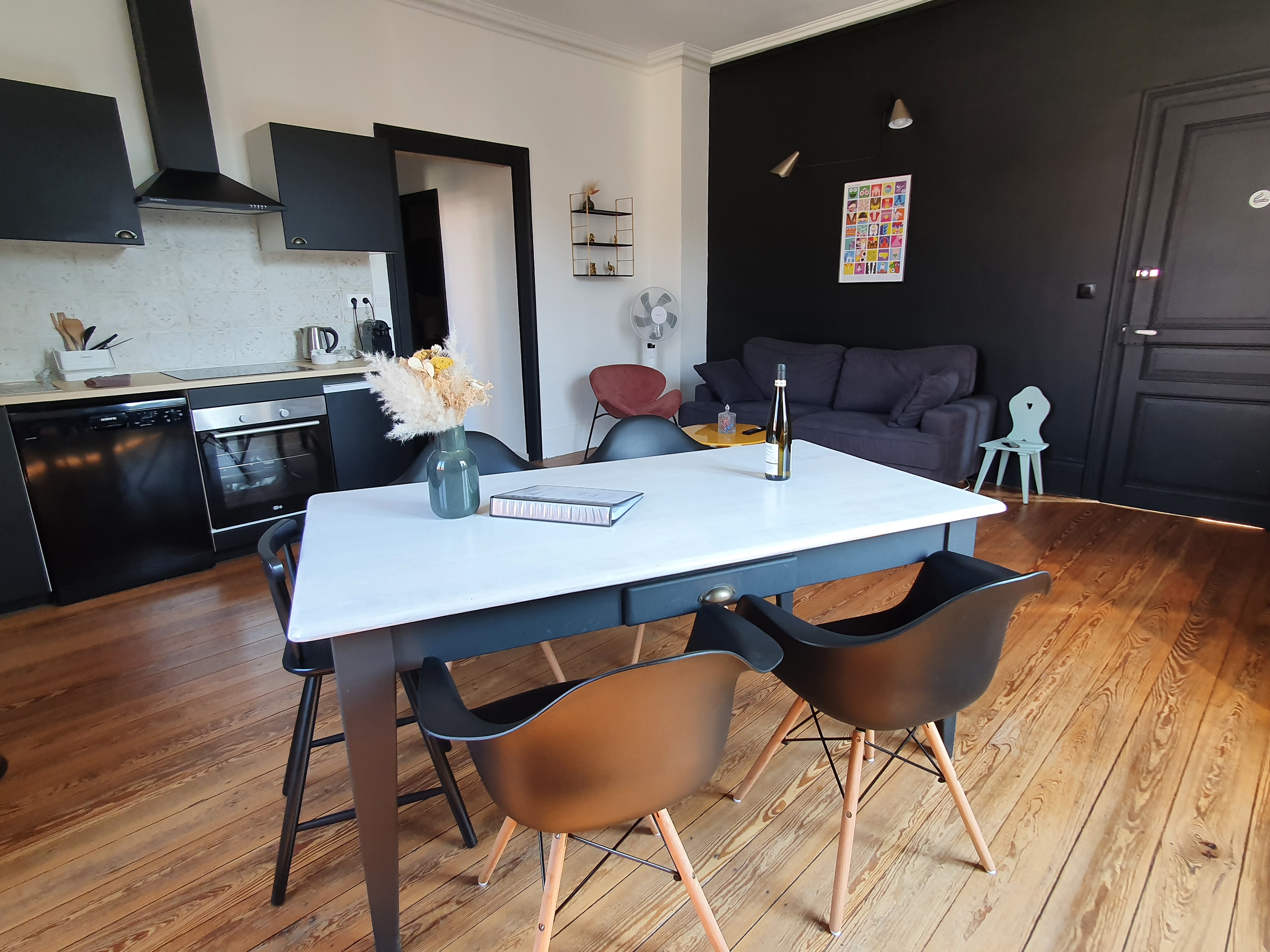 Un appartement familial au cœur de l'Alsace à Rorschwihr — vue intérieure