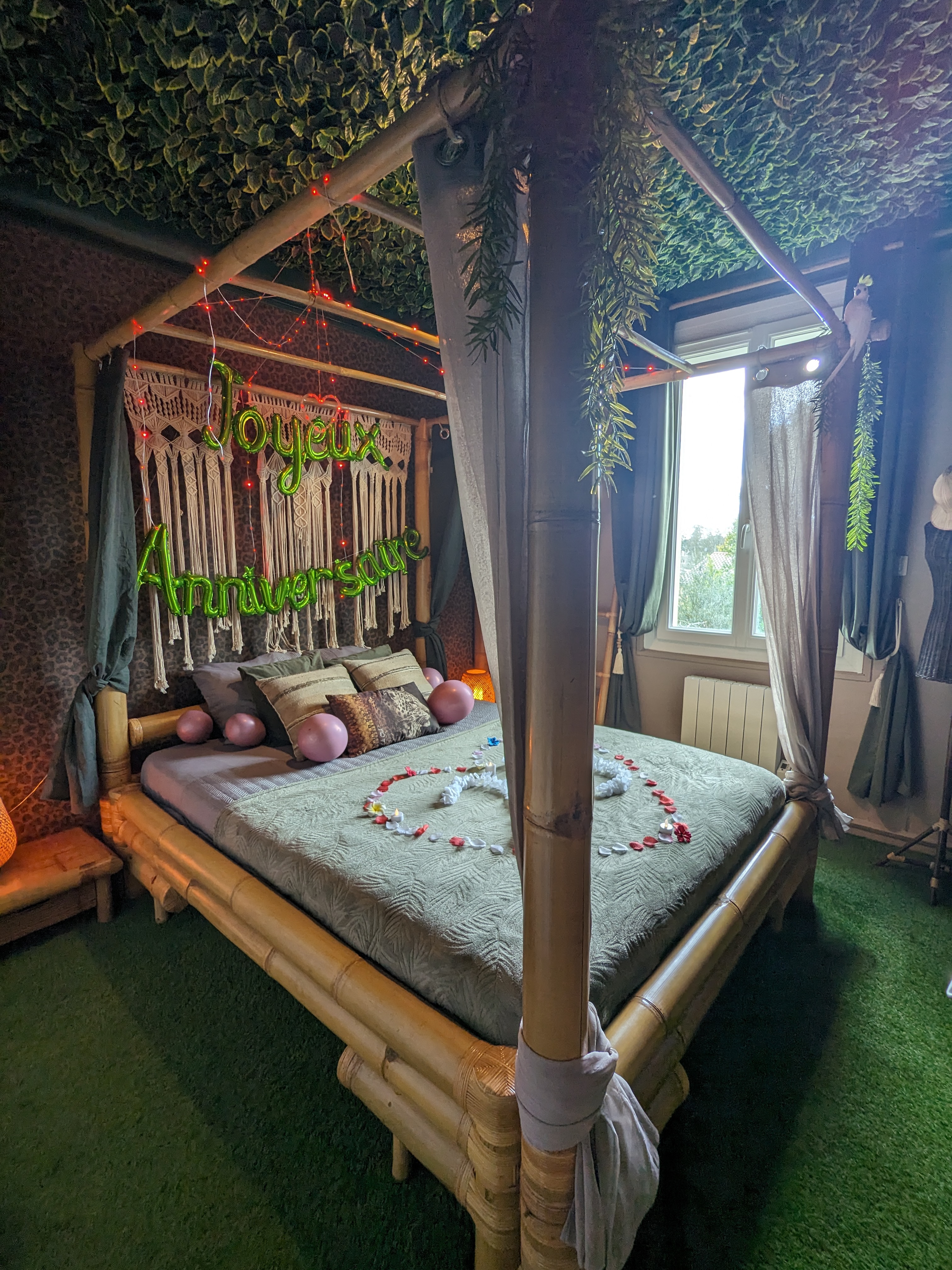 Nuit insolite avec Spa — Maison immersive en Amazonie à Agen à Agen — salle de bain