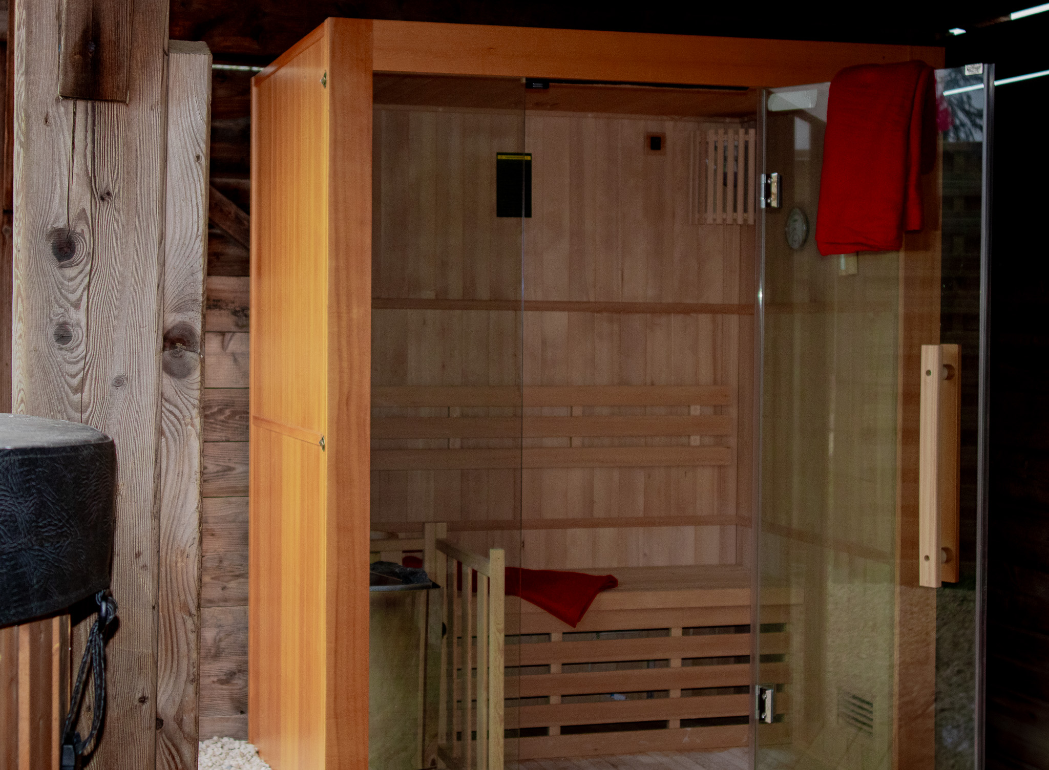Chalet crémant & Sauna — Cabane avec Bain nordique à Côte-d'Or à Moloy — détail architectural