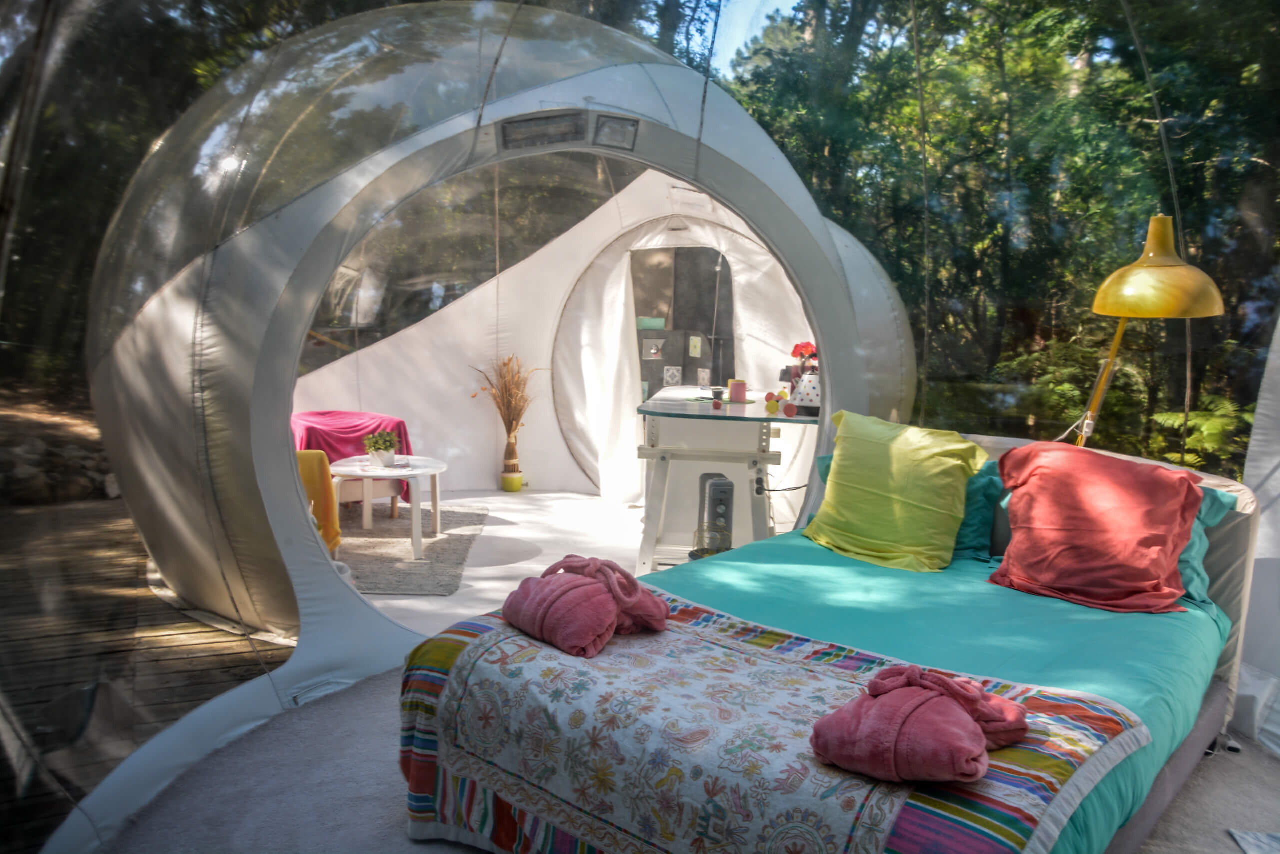 Bulle Blanche d'Hossegor & Spa : une évasion sensorielle en Aquitaine à Hossegor — chambre