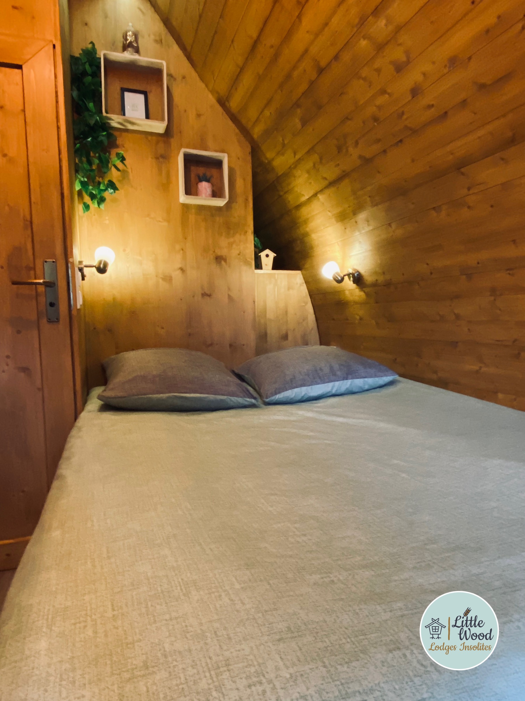 Un pod enchanteur en Champagne-Ardenne à Bailly-Aux-Forges — chambre