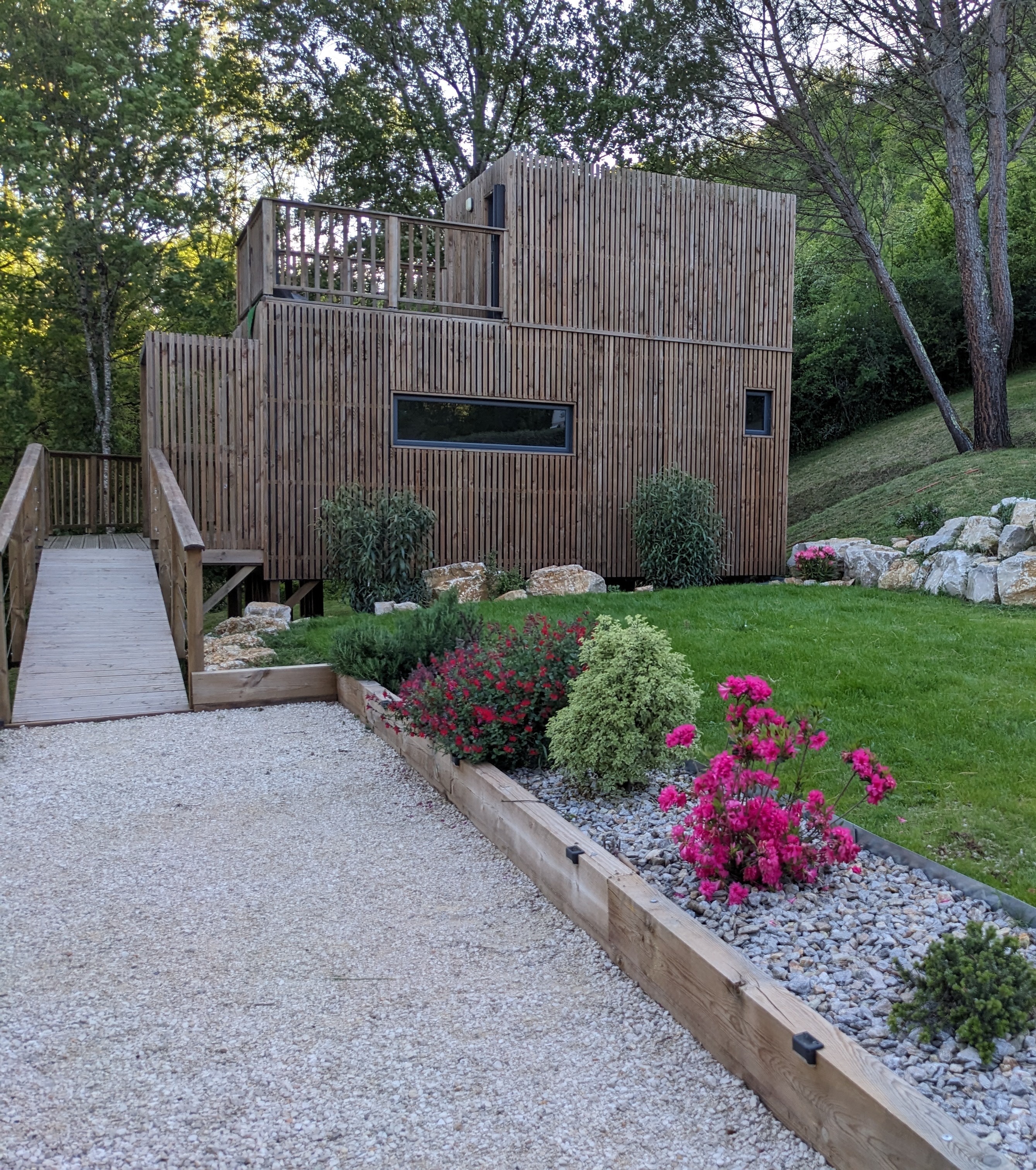 Cabane Kubôval — Détente avec spa privatif à Tarn-et-Garonne à Montauban — vue intérieure