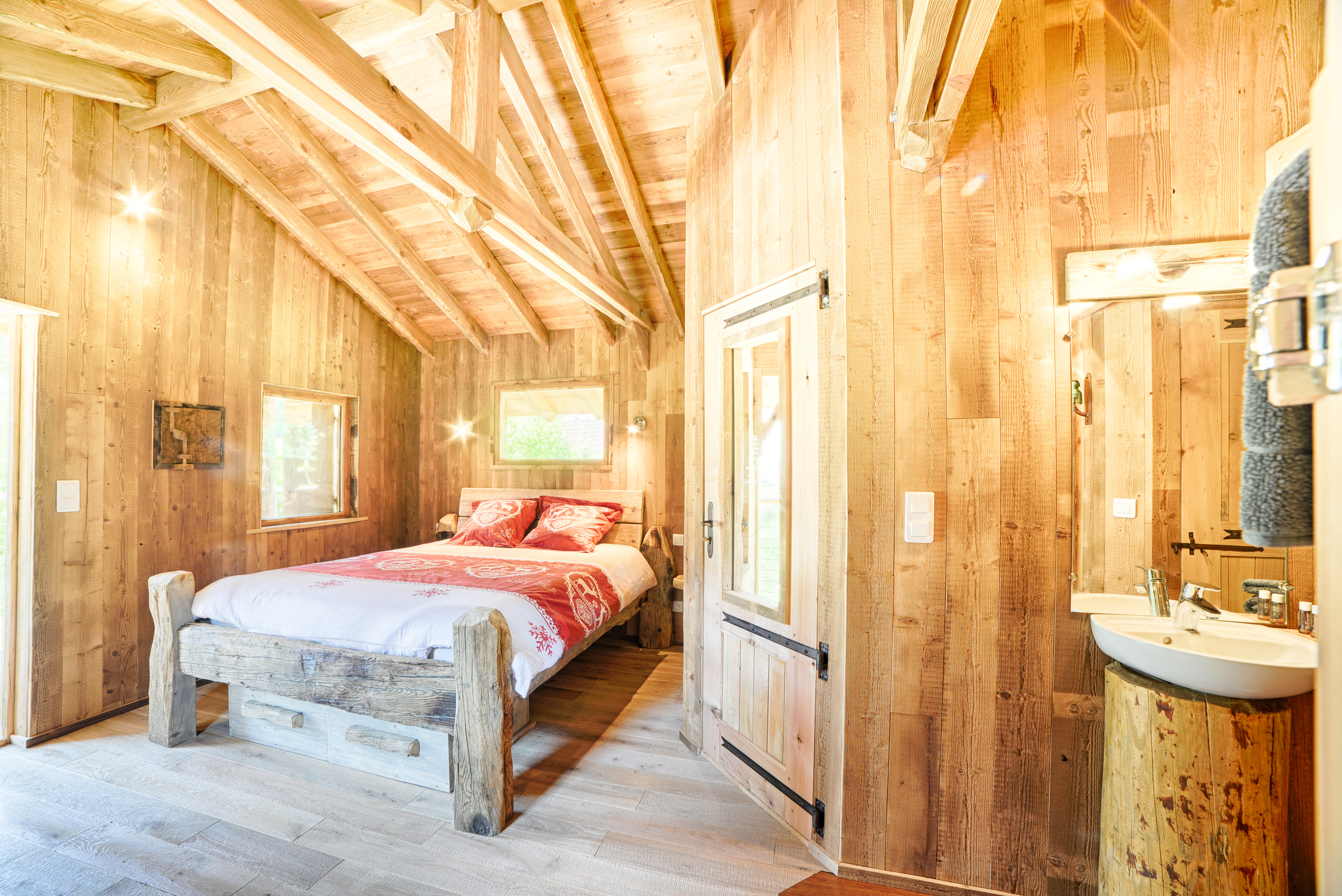 Cabane Spa des Daims : une évasion sensorielle en Franche-Comté à Corcelle-Mieslot — cuisine