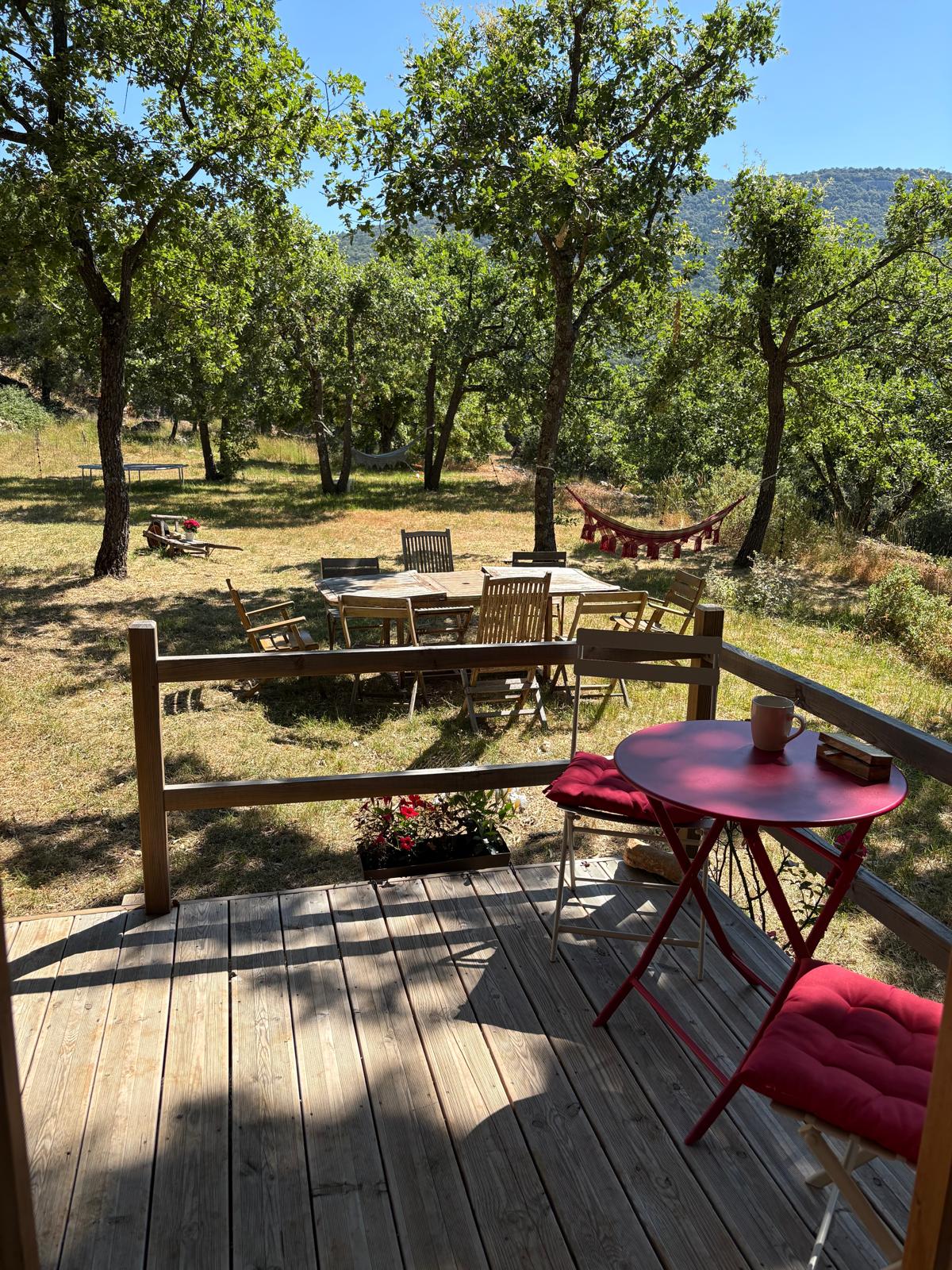 La Bignone — Roulotte avec Spa partagé à Var à Draguignan — vue intérieure