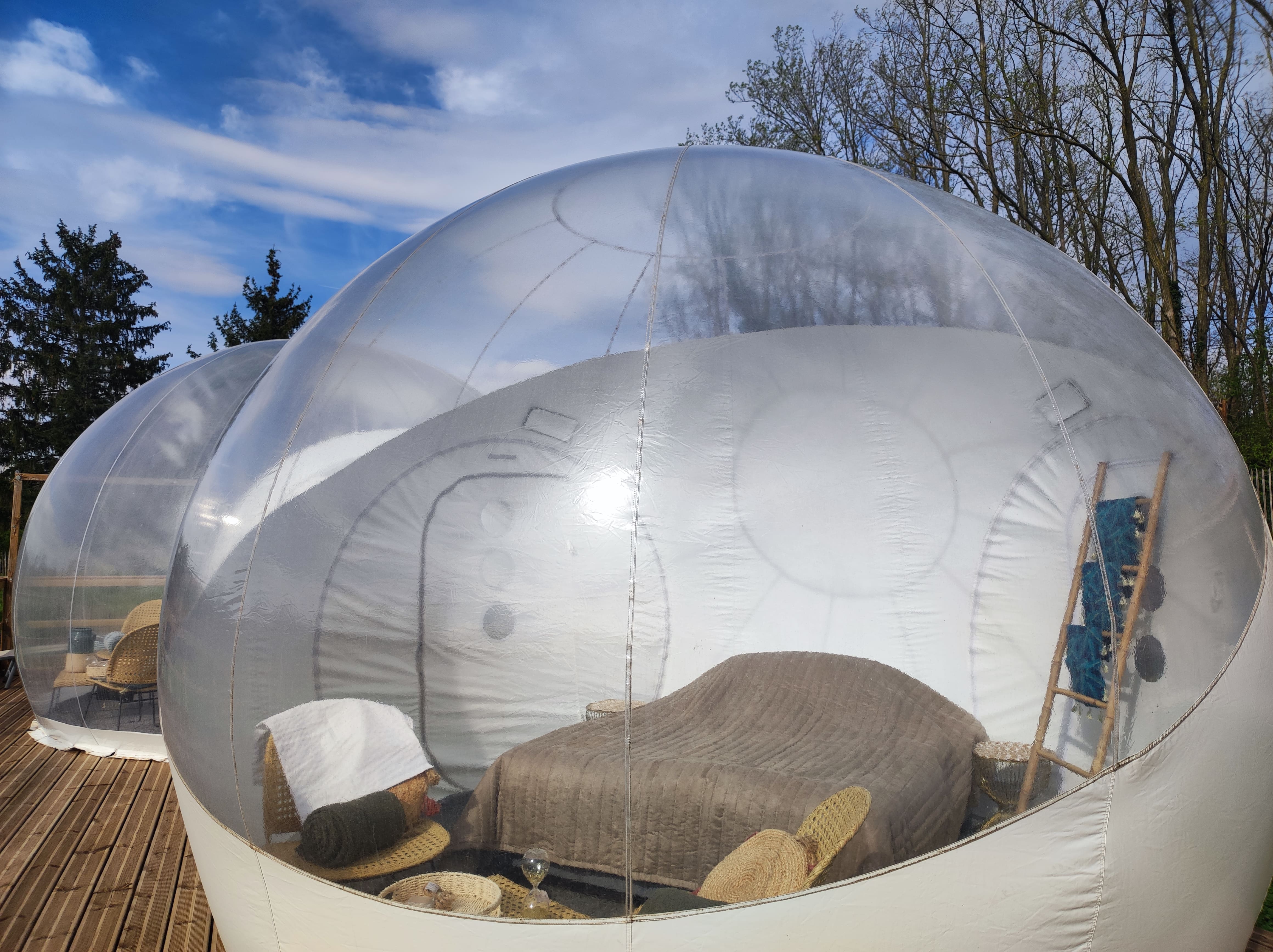 La Bulle SPA Suite : une évasion sensorielle en Rhône-Alpes à Jarcieu — environnement naturel
