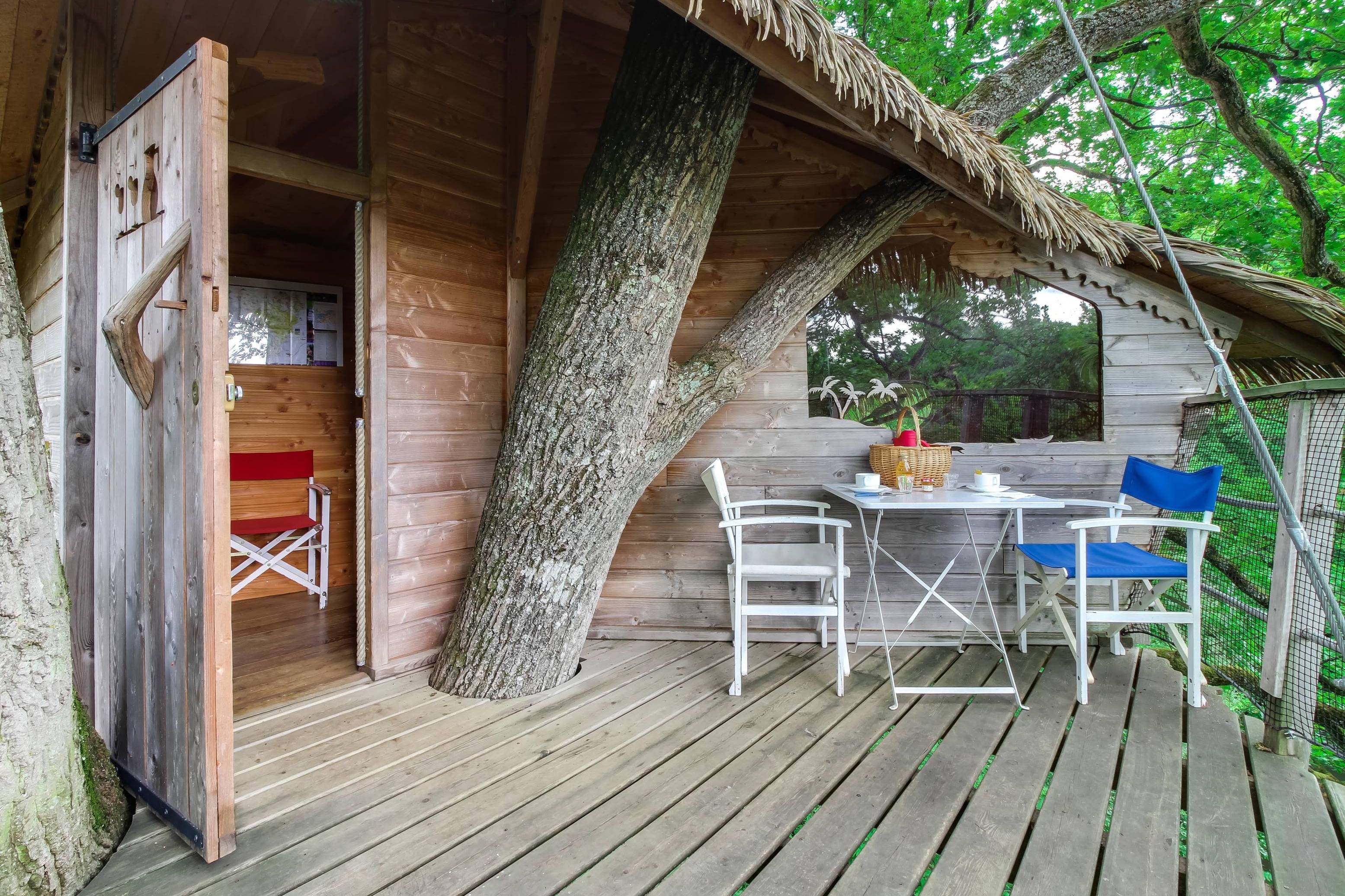 Une cabane dans les arbres pour une évasion en pleine nature