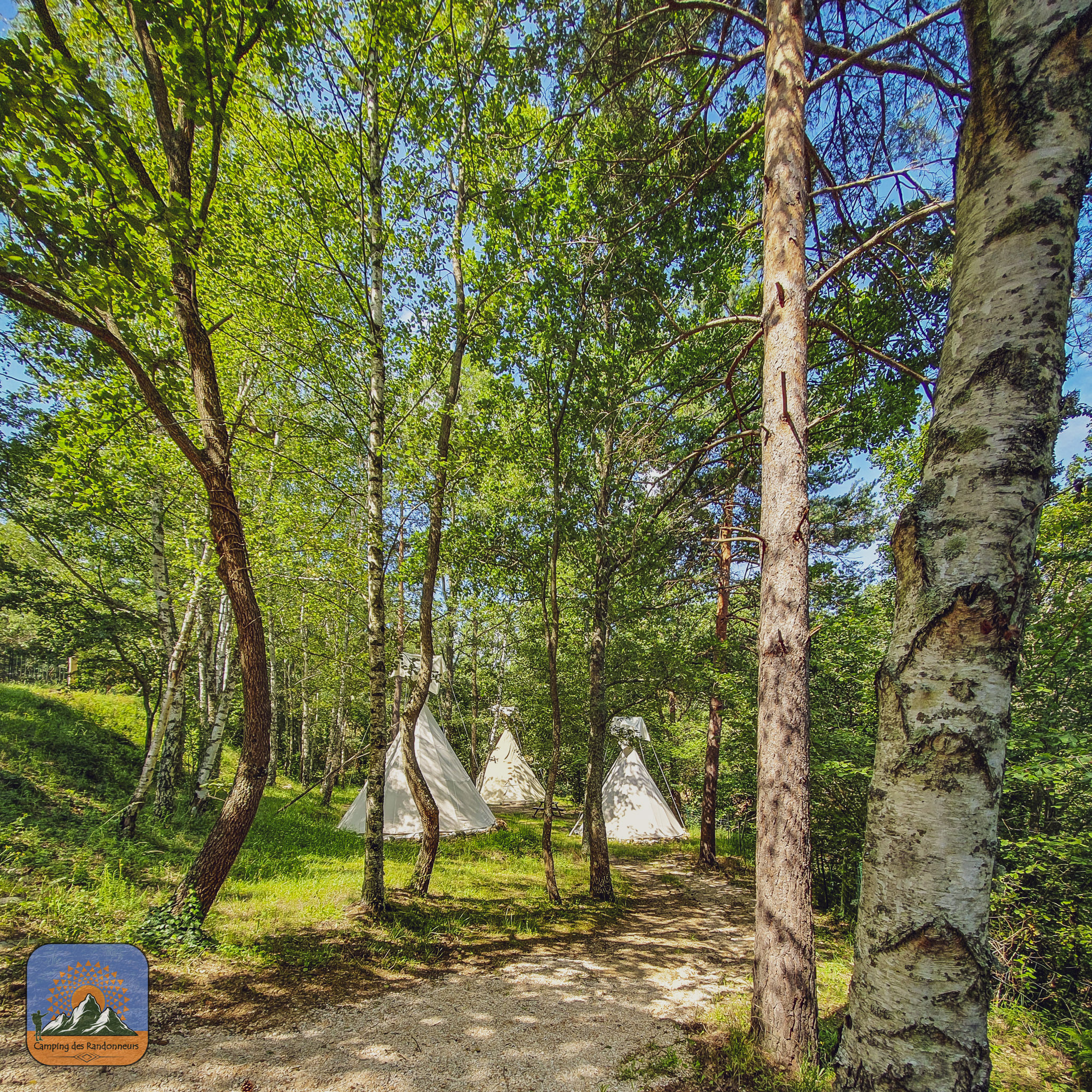Un tipi chaleureux pour une escapade en pleine nature