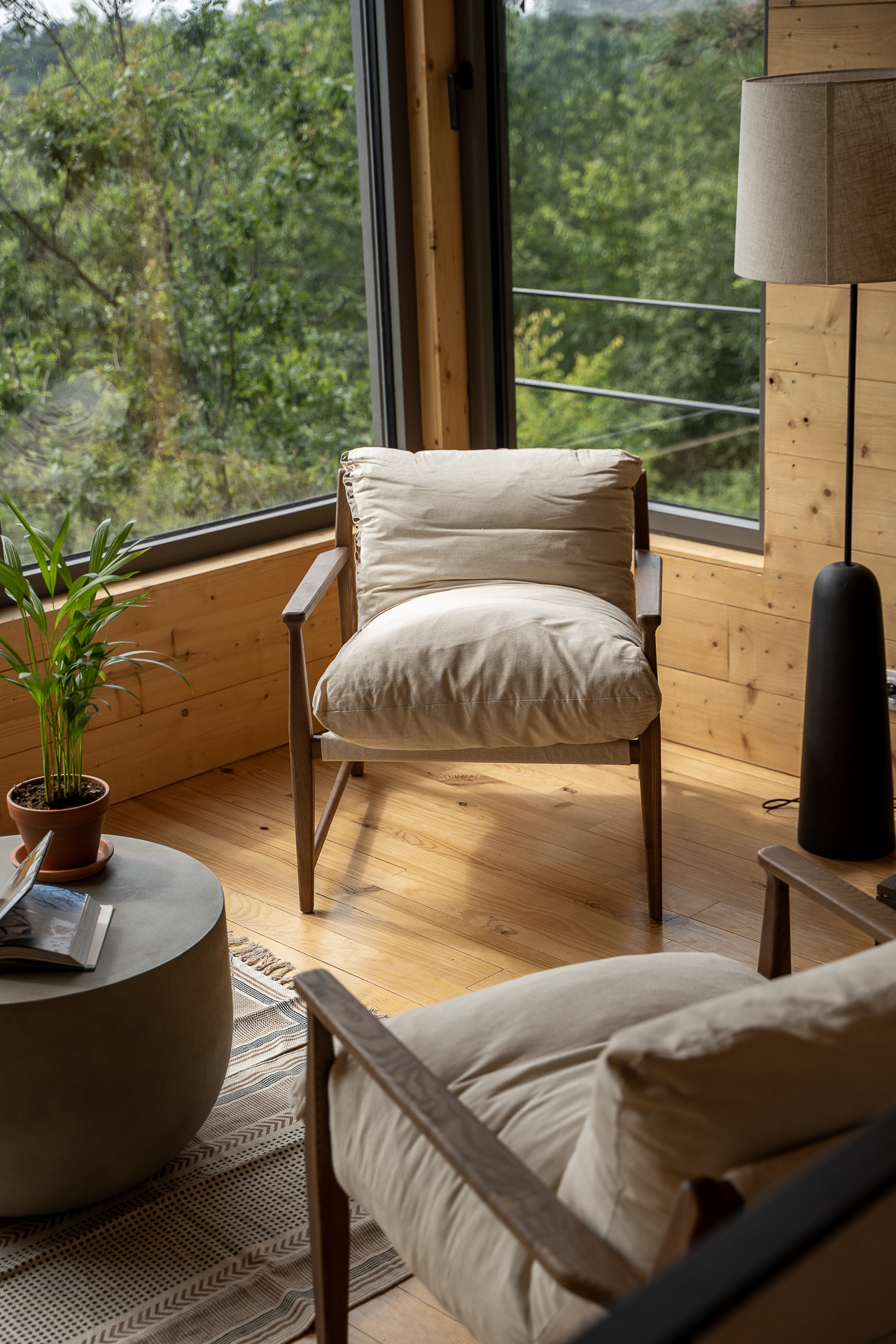 La Palombière 1 : une cabane dans les arbres avec spa en Aquitaine à Laparade — cuisine