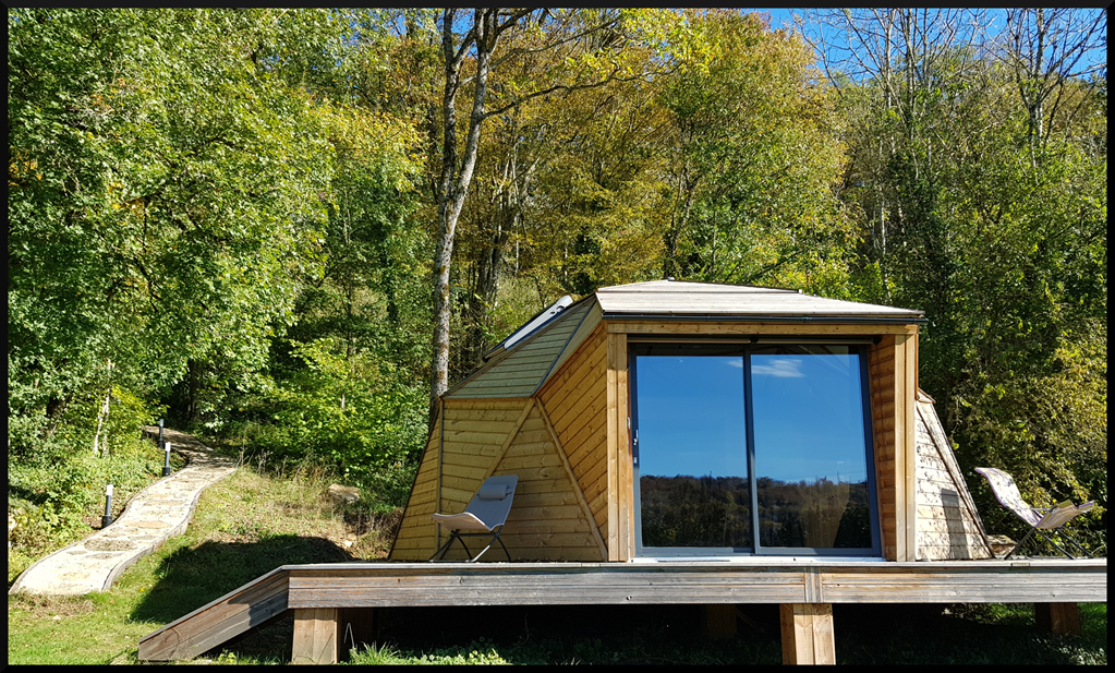 Le Dôme du Pré en Bulle — Dôme avec vue panoramique à Côte-d'Or