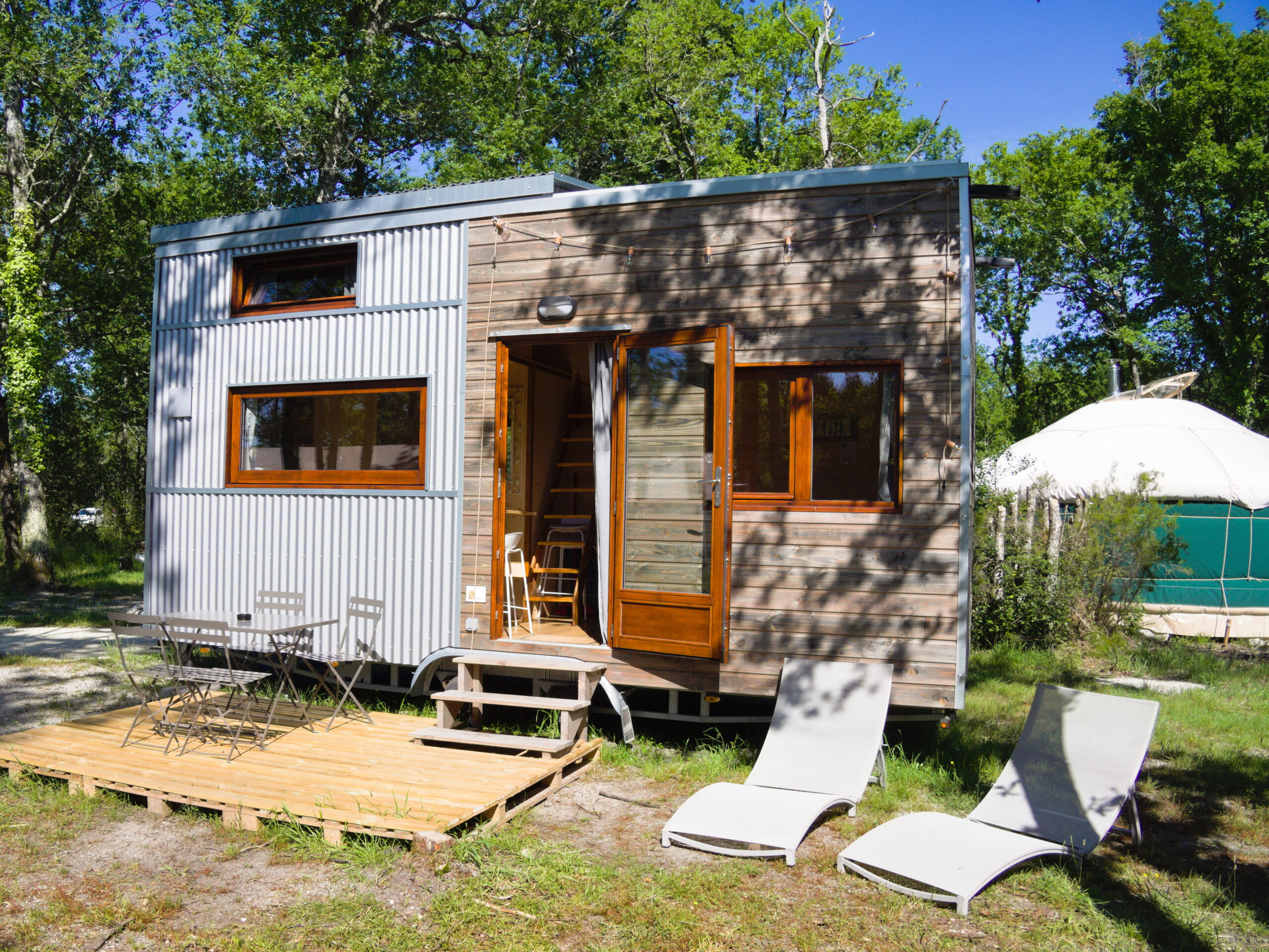 Tiny house Optinid — Nuit étoilée en pleine nature à Gironde