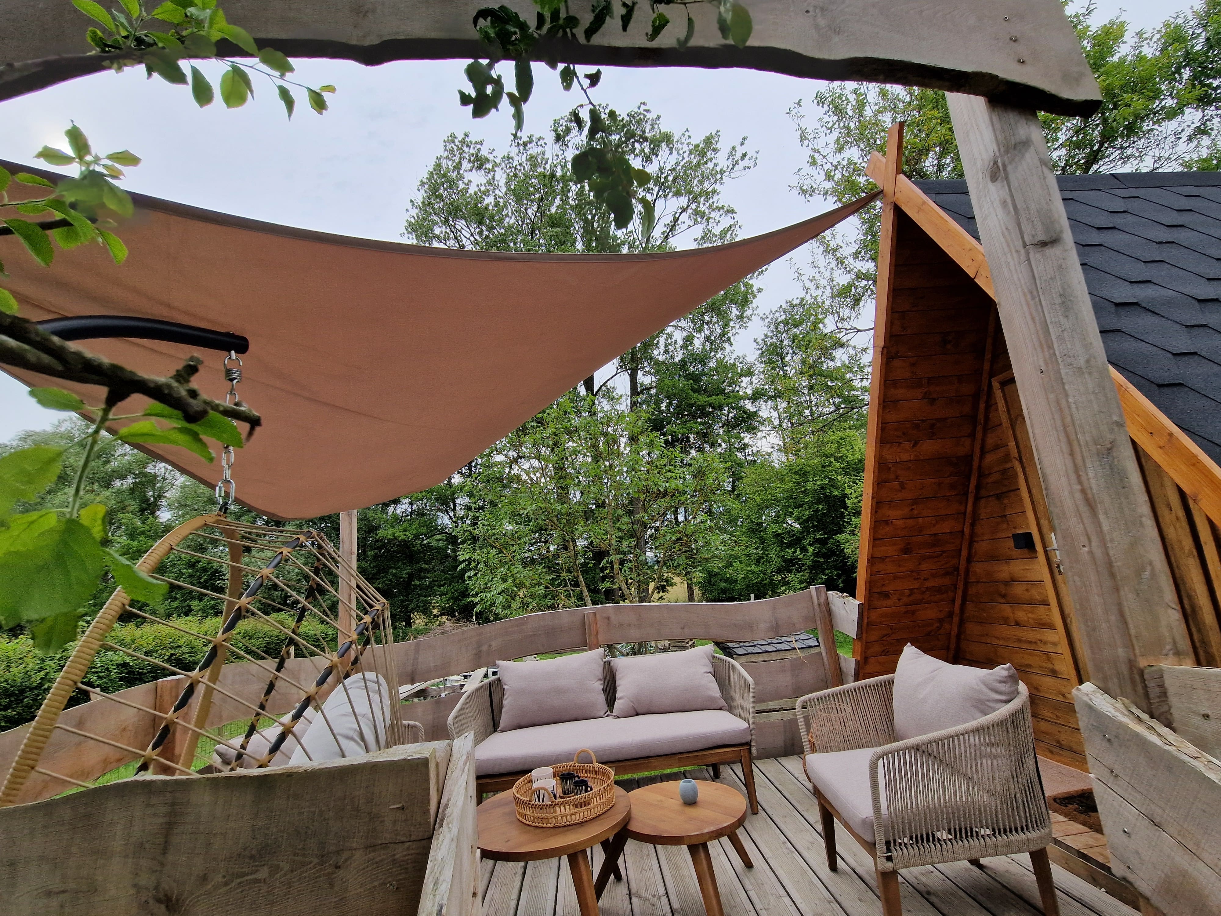 Indiana - La Cabane Tipi — Séjour panoramique en Moselle à Saint-Avold — environnement naturel