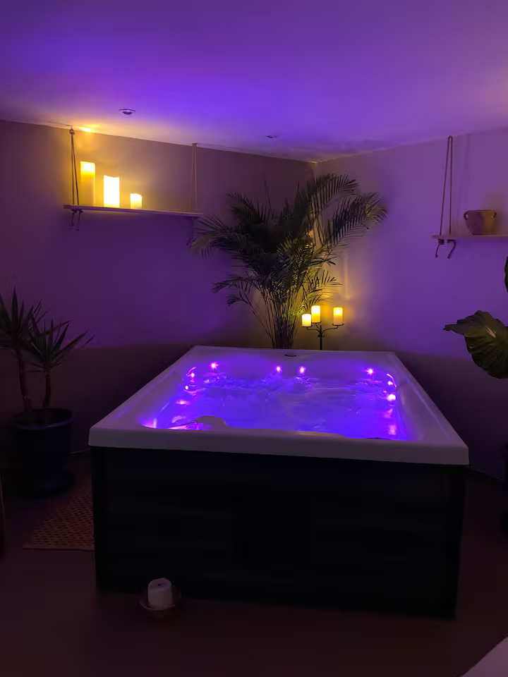 Le Loft bien-être de la Villa Zen — Loft avec spa à Saint-Jeannet à Saint-Jeannet — chambre