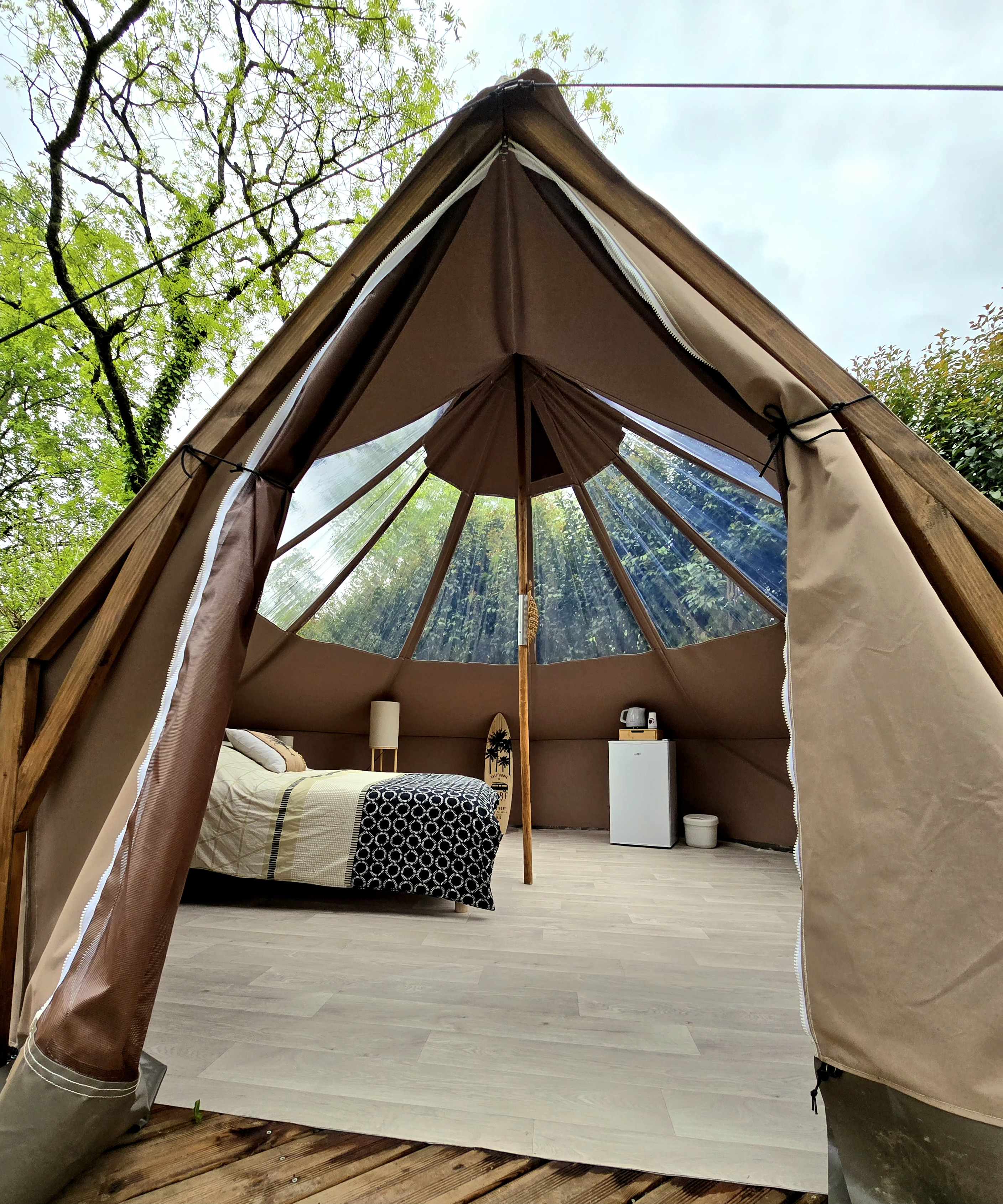 Tipi Orion — Nuit étoilée à 2 dans les Landes à Mont-de-Marsan — environnement naturel