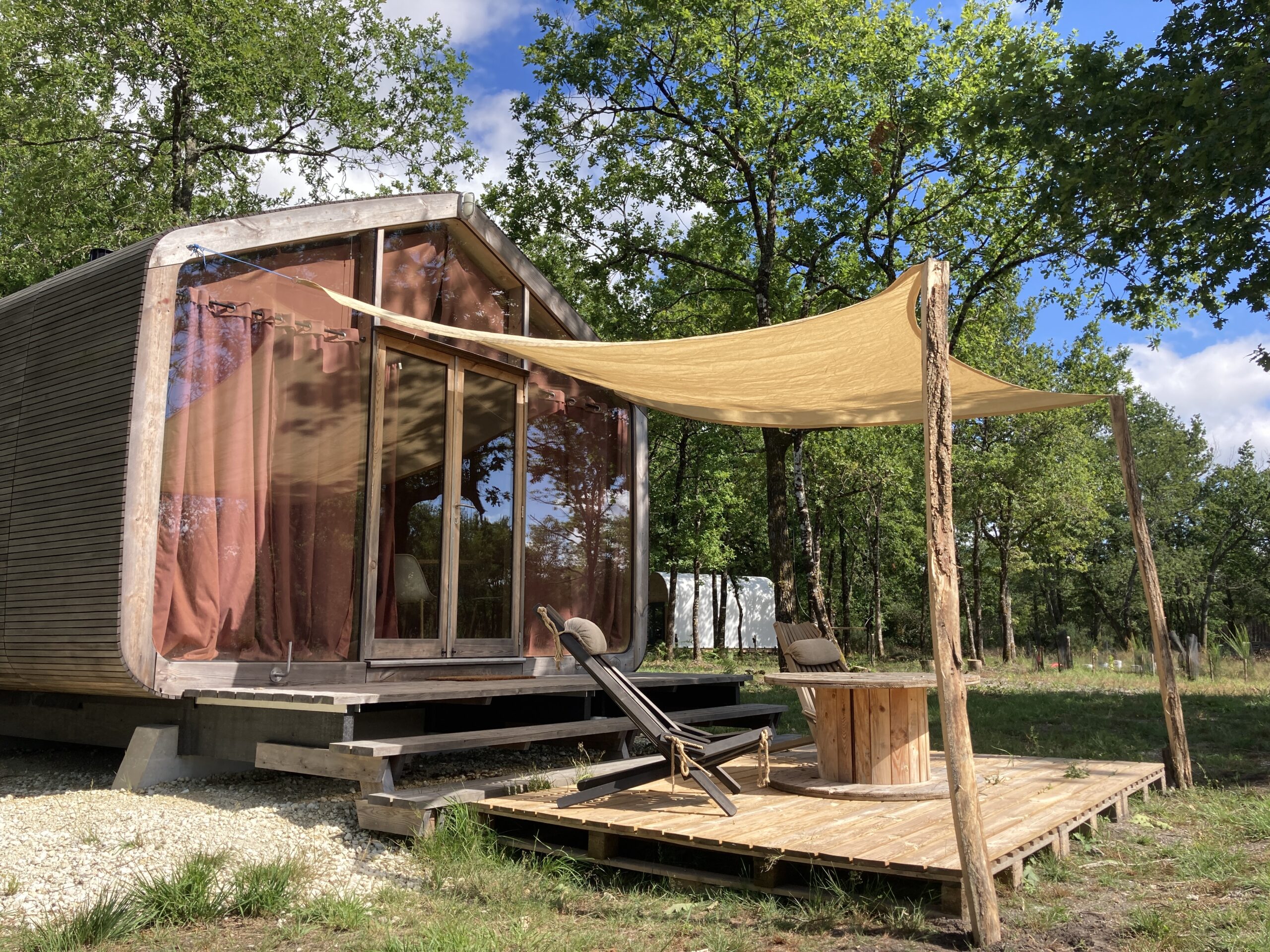 Wikkel House — Cabane moderne avec spa à Gironde
