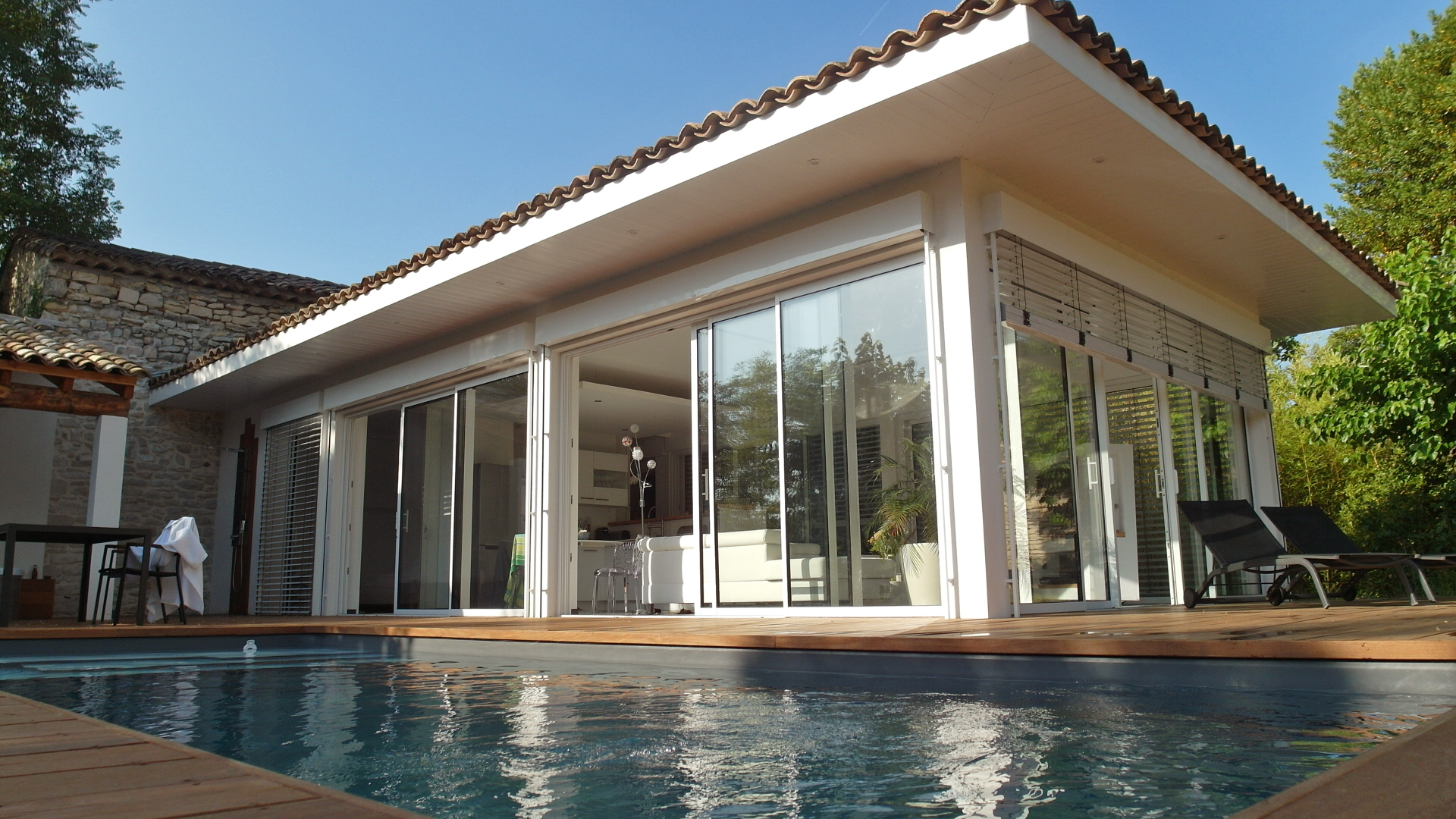 Évasion sensorielle à la Villa Océane & Spa à Carnas — vue intérieure