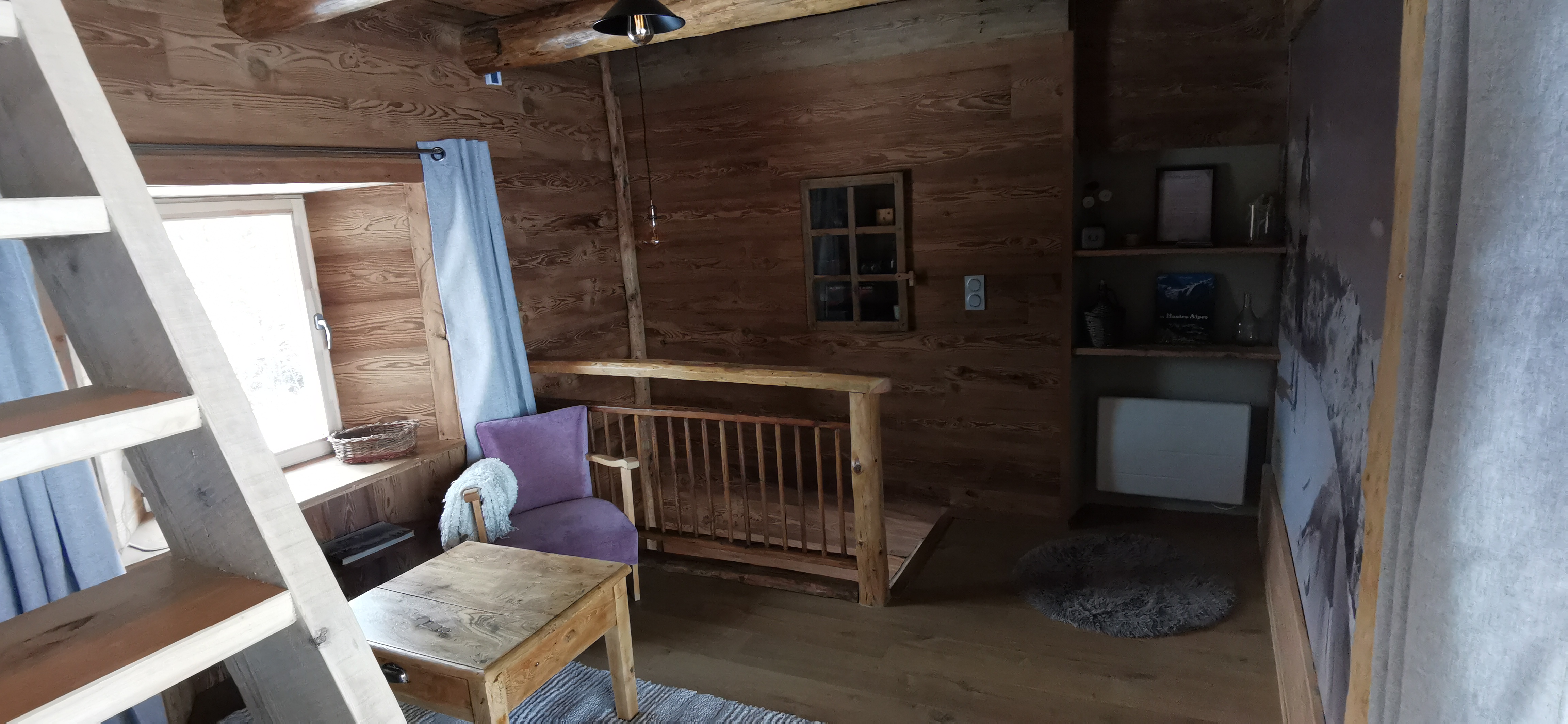 Riou Claret — Maison insolite avec spa à Hautes-Alpes à Briançon — environnement naturel