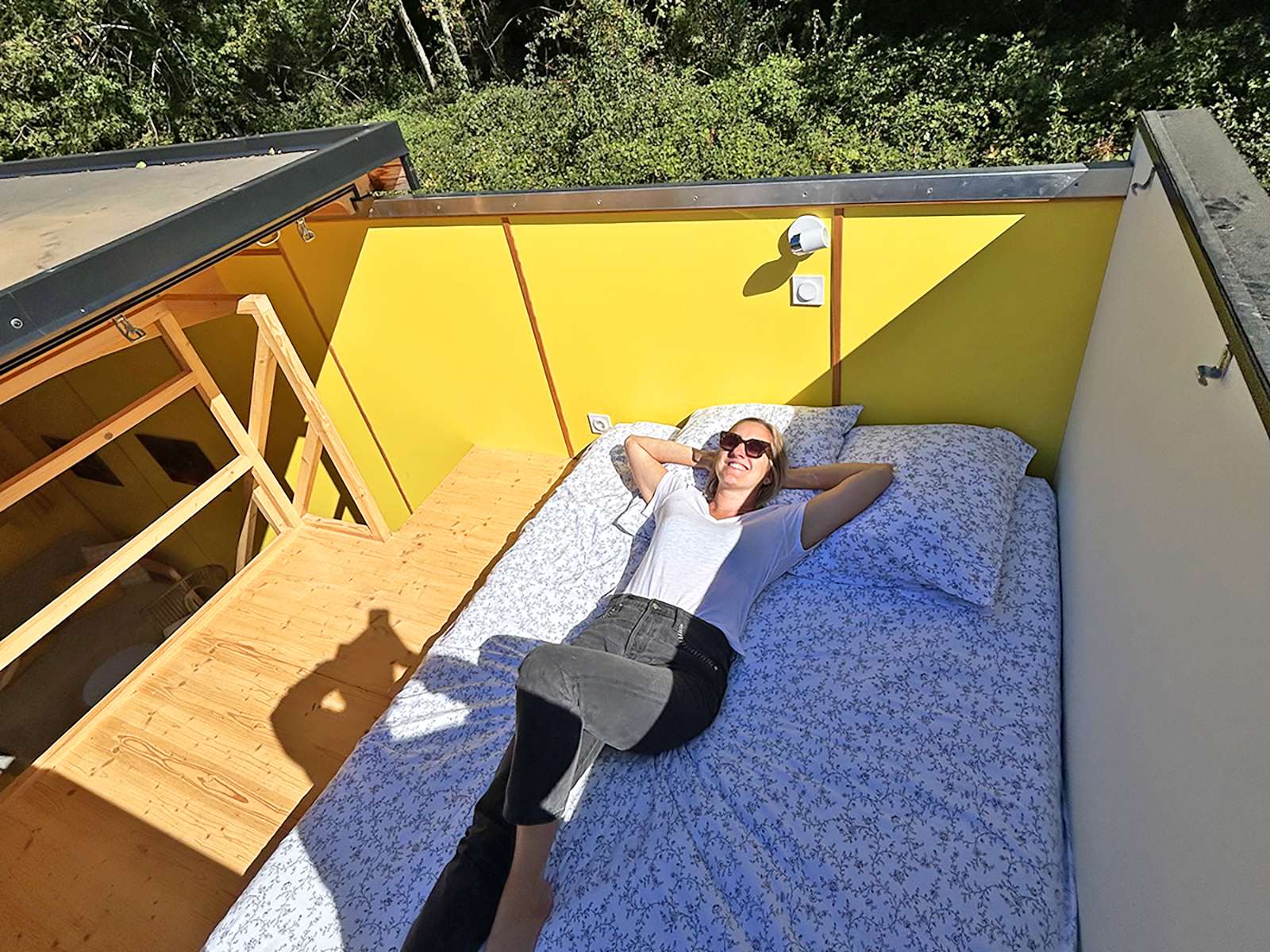 Tiny house Voie Lactée — Nuit étoilée à 2 personnes dans le Gard à Alès — espace de vie