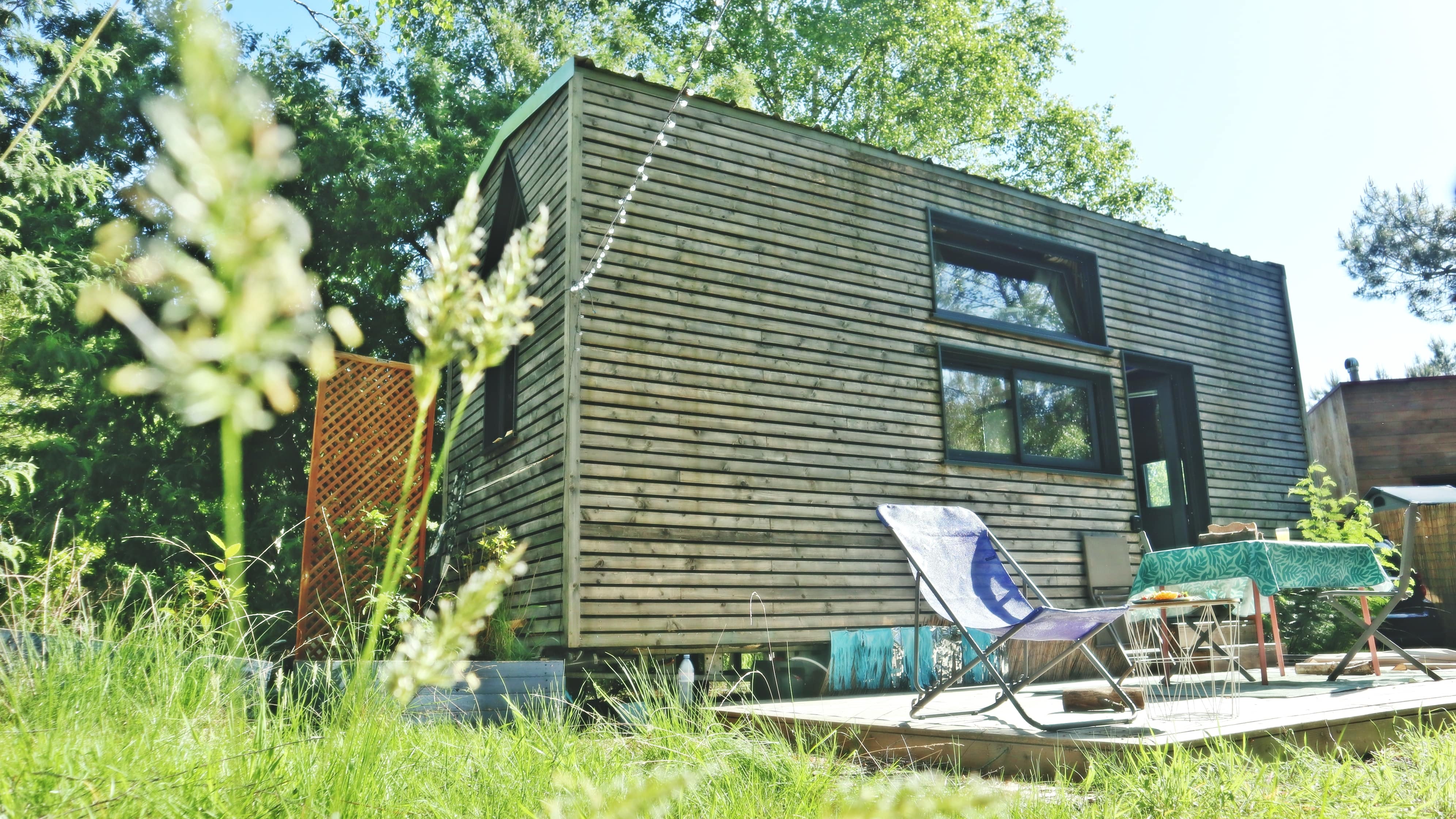 Tiny House Boho Océan — Évasion nature avec spa en Gironde à Gironde-sur-Dropt — environnement naturel