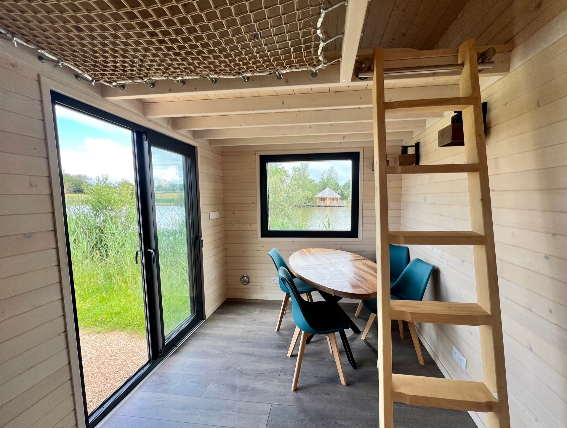 Tiny House 4 pers. — Écolodge avec spa à Ain à Meillonnas — environnement naturel