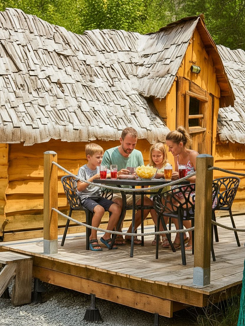 La Cabane Magique du Cians — Séjour avec spa à Cians (Alpes-Maritimes) à Beuil — vue intérieure