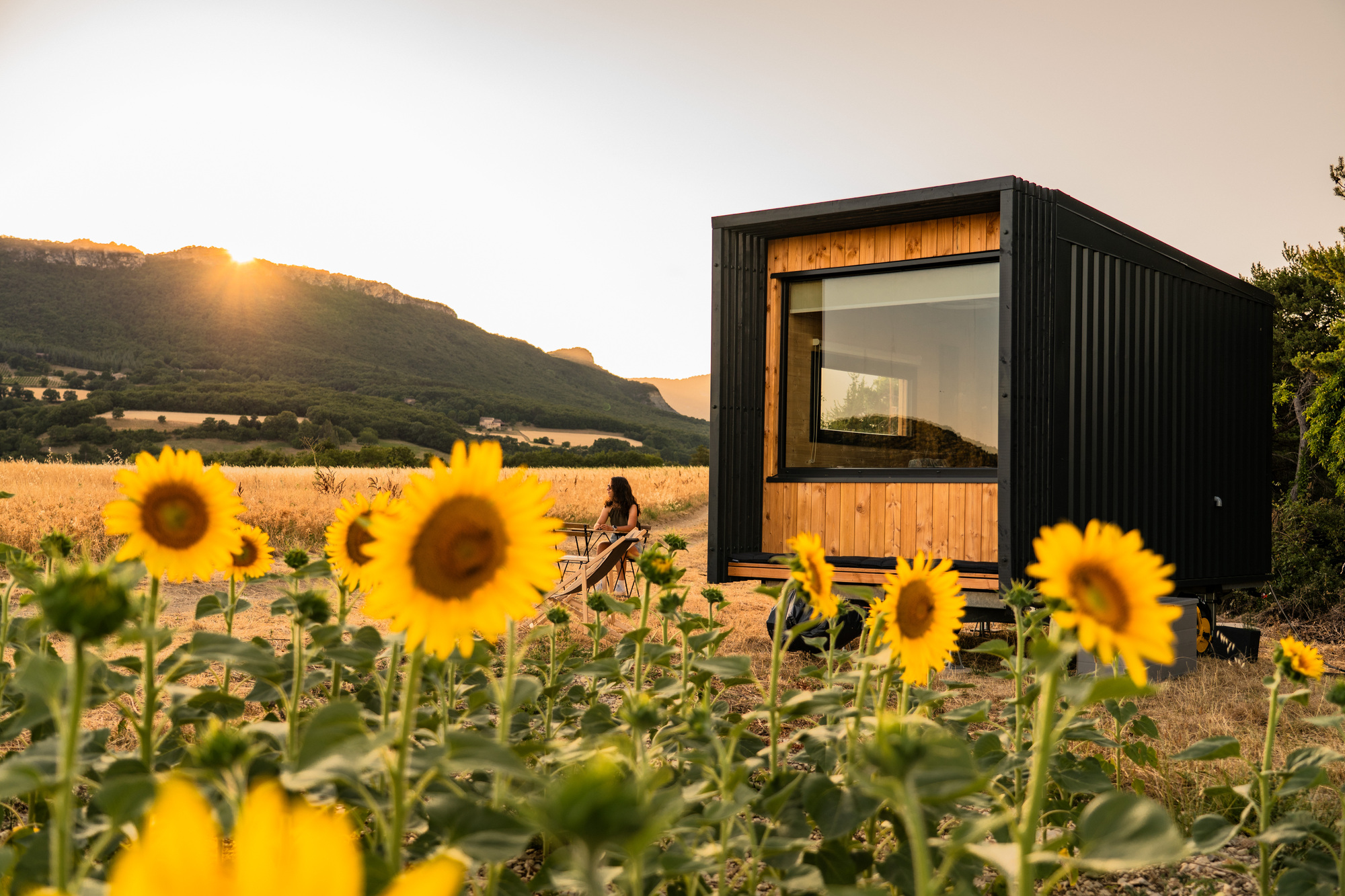Prairie de la Gervanne — Tiny House avec vue panoramique à Drôme