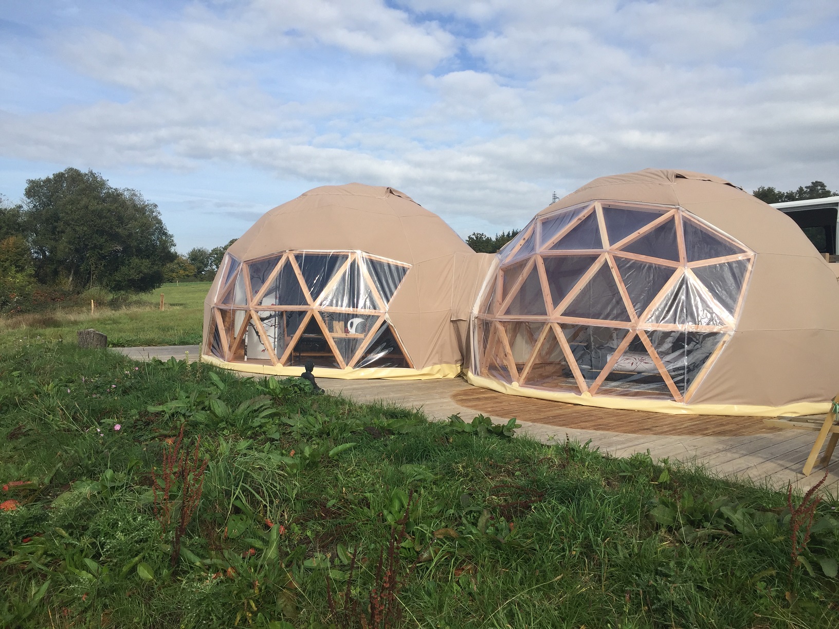 Cocon Zen & Spa — Dôme avec vue panoramique à Puy-de-Dôme à Clermont-Ferrand — salle de bain