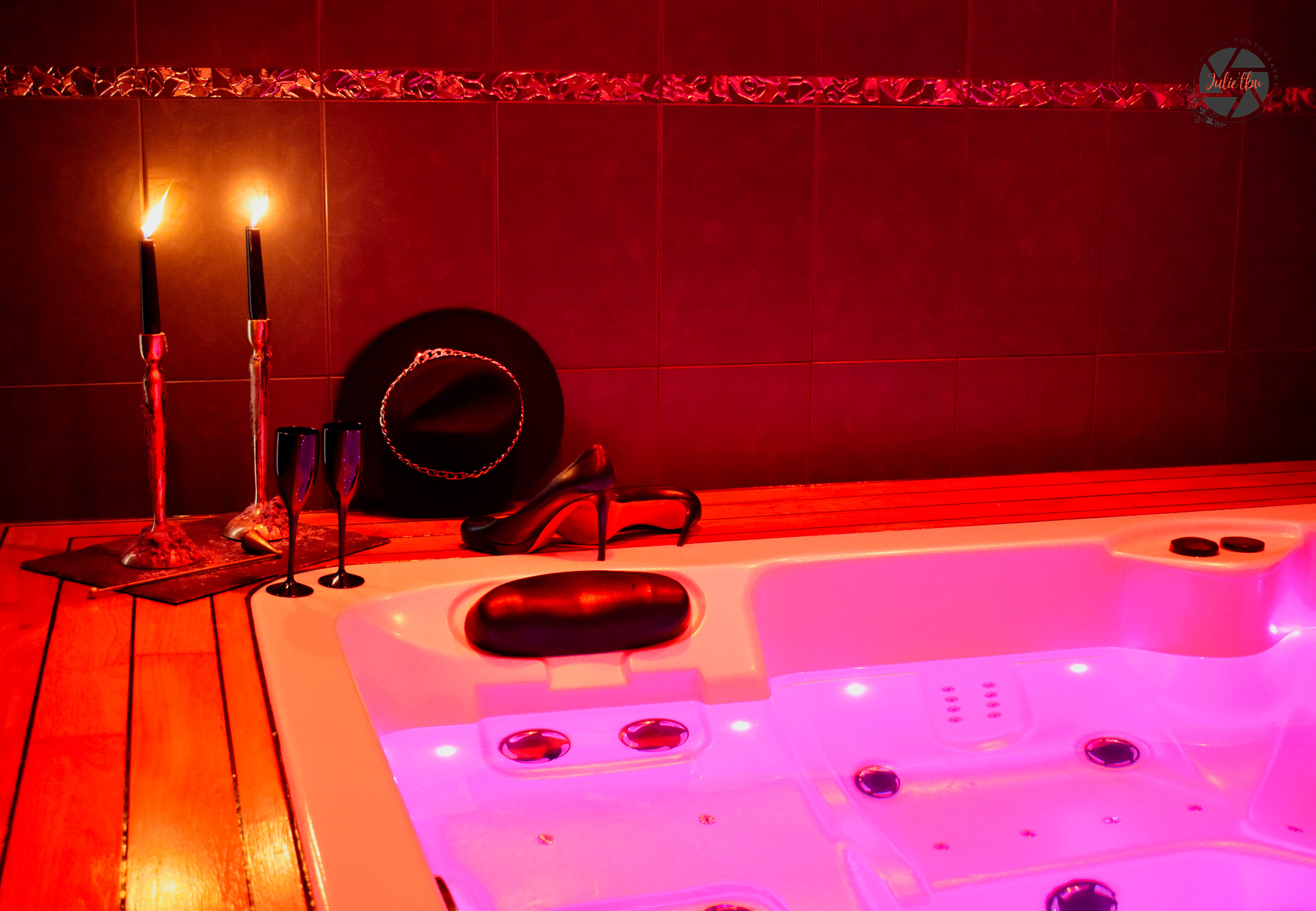 Suite 785 Chambre Romantique — Spa privatif à Tarn-et-Garonne à Montauban — chambre