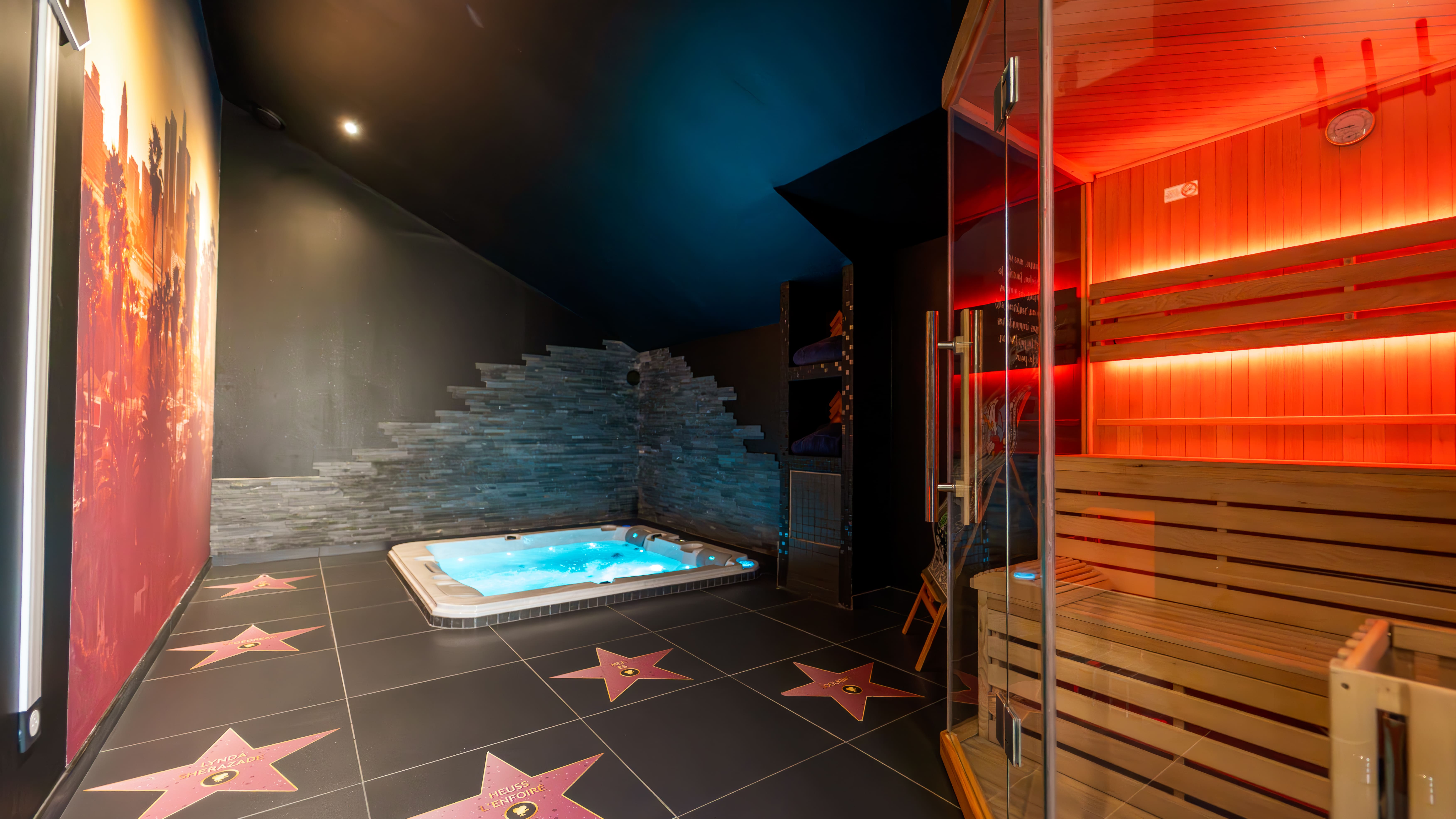 Ciné 47 : une suite immersive en Picardie à Précy-sur-Oise — chambre