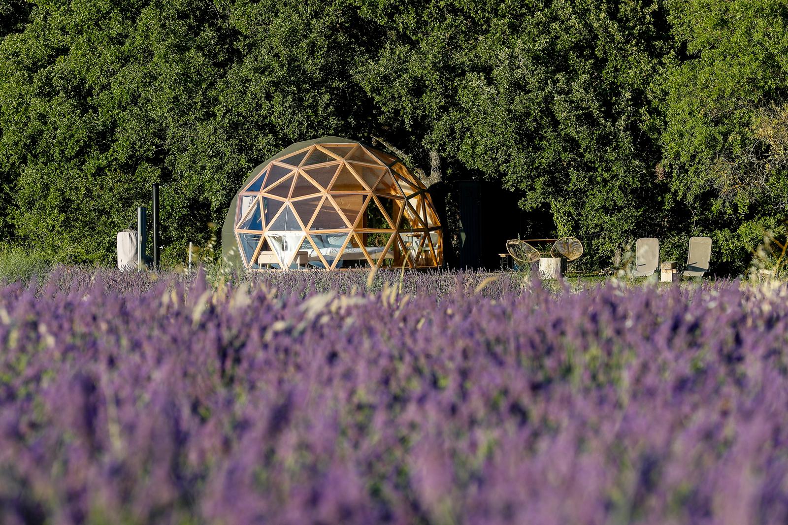La Bulle du Lavandin — Nuit étoilée avec spa à Bouches-du-Rhône