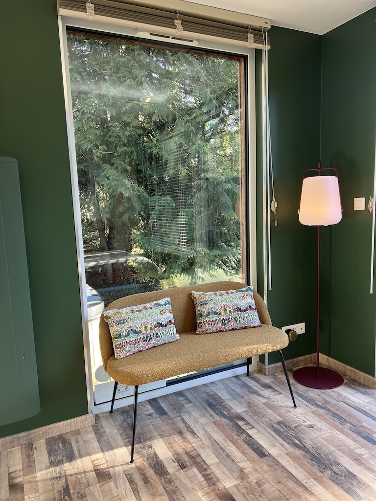 La Cabane Spa du Pont de l'Ignon — Cabane avec jacuzzi à Côte-d'Or à Frénois — vue depuis la terrasse