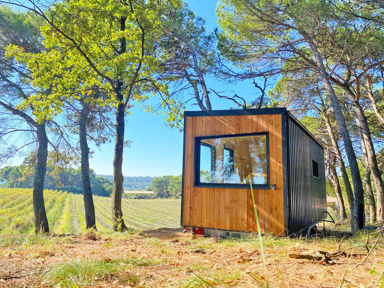 La Ruche aux Vins mille Senteurs : une tiny house en Provence