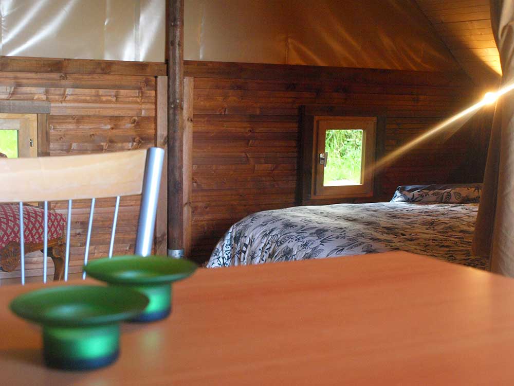 Tente Origan — Escapade nature avec petit déjeuner à Creuse à La Nouaille — salle de bain