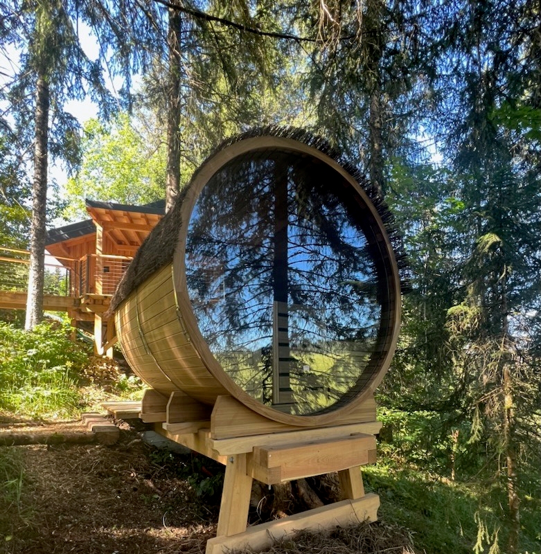 Cabane La Bois du Four : une évasion sensorielle en Franche-Comté à Petite Chaux — chambre