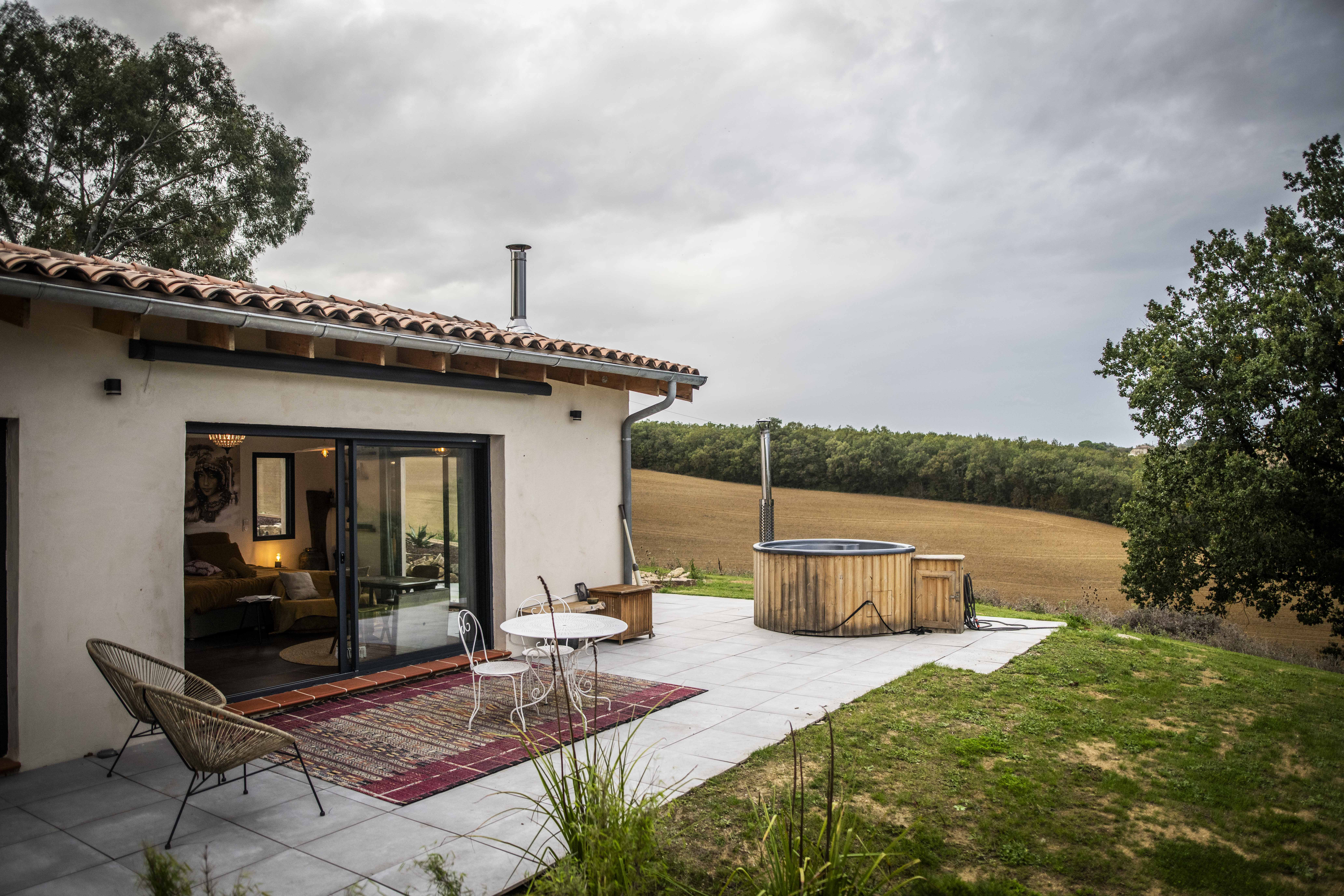 L'annexe de La Grande Oasis : une expérience unique en Midi-Pyrénées à Grazac — détail architectural