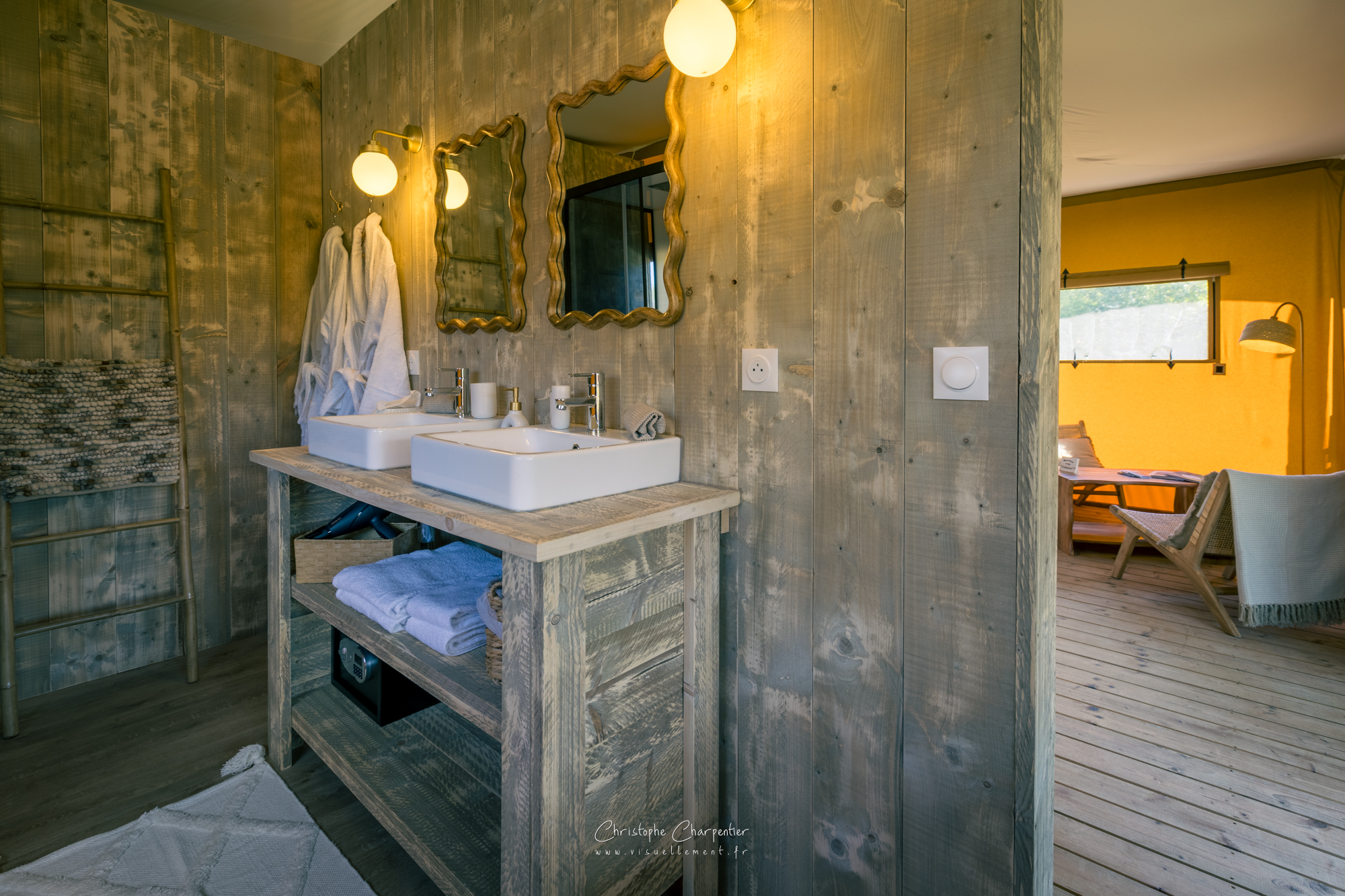 Divine — Lodge avec spa privatif à Vienne à Vienne — salle de bain