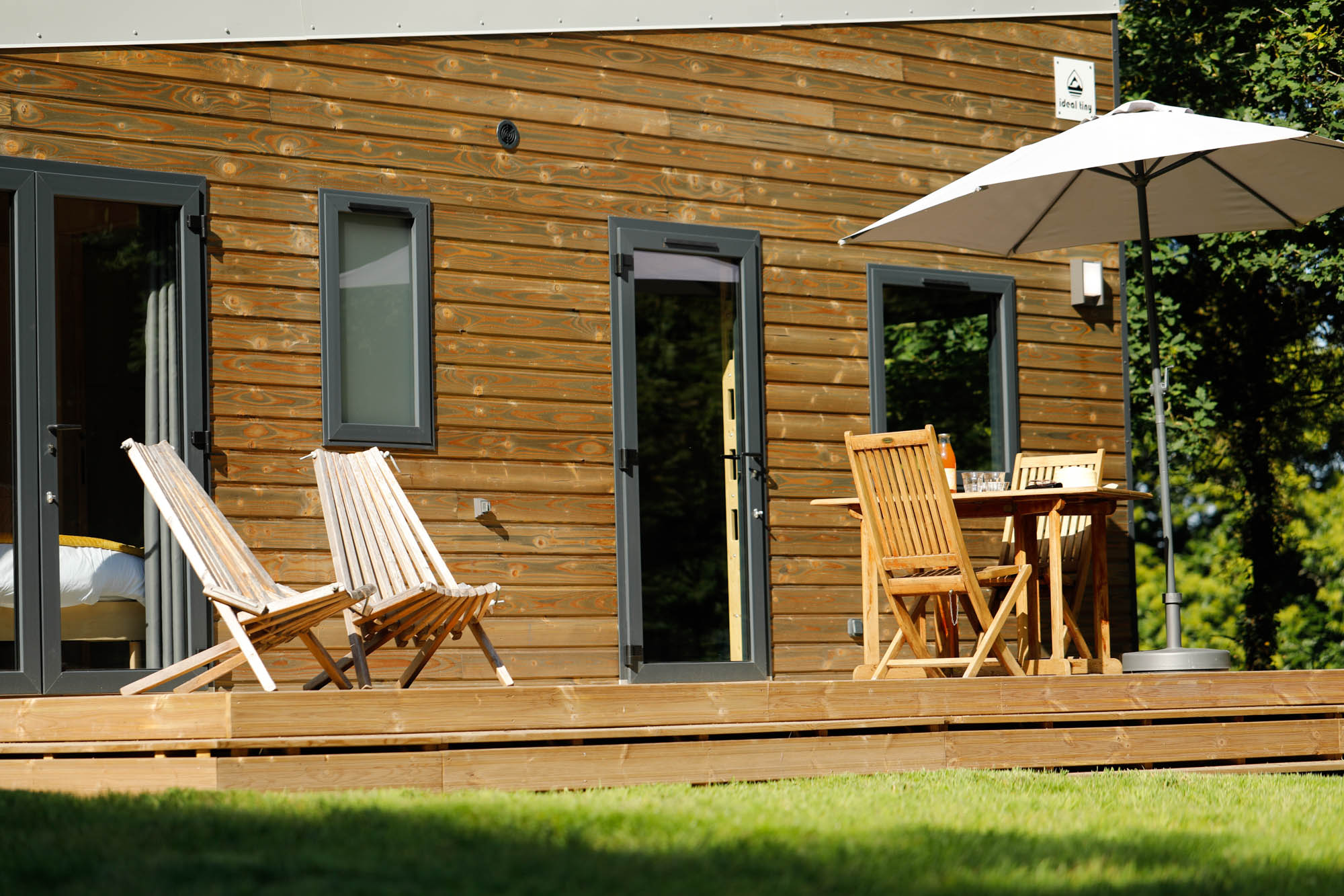 Tiny house Douglas — Escapade nature avec spa à Morbihan à Morbihan — espace de vie
