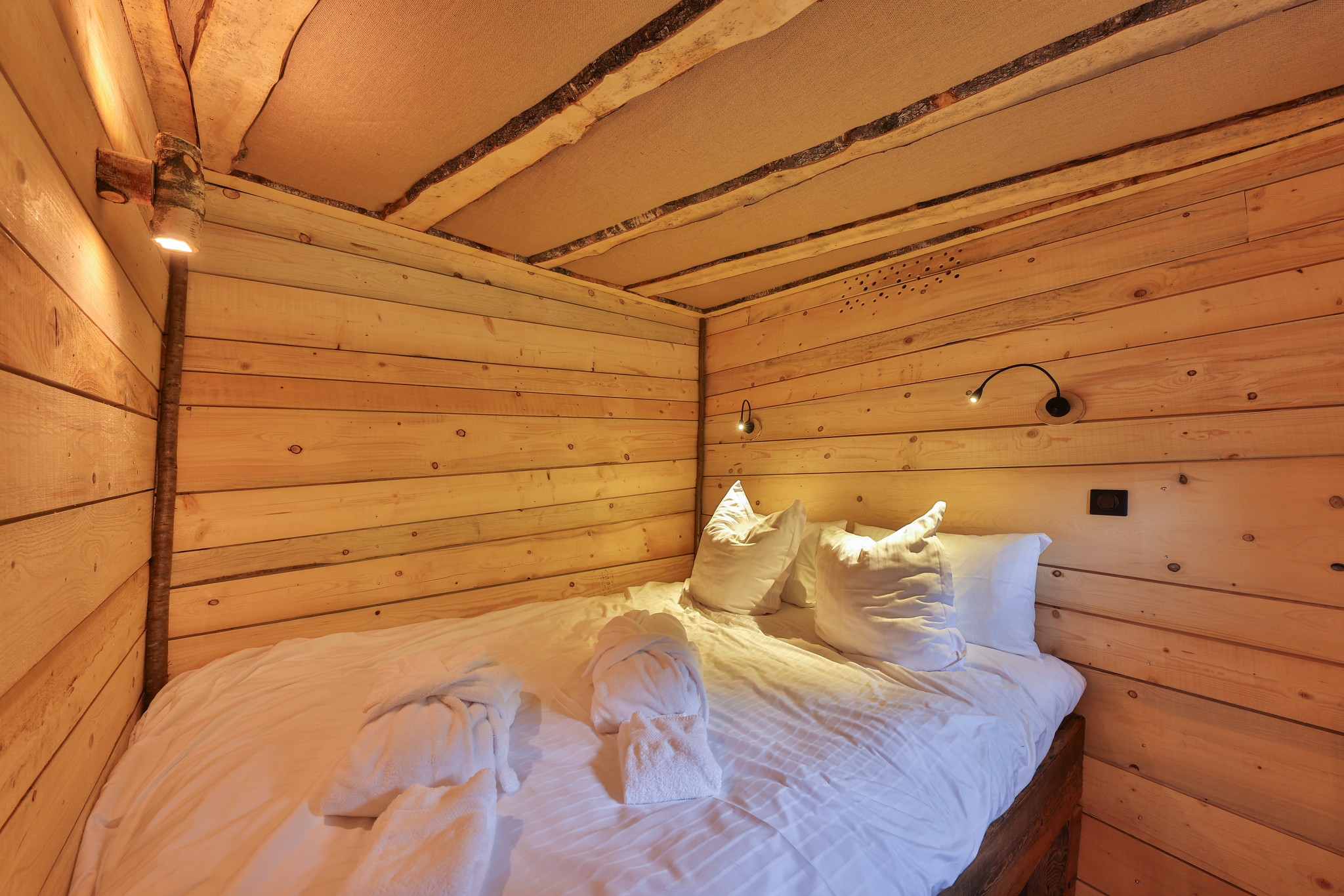 La Cabane du Vigneron & Spa : une échappée en Alsace à Mittlach — vue depuis la terrasse