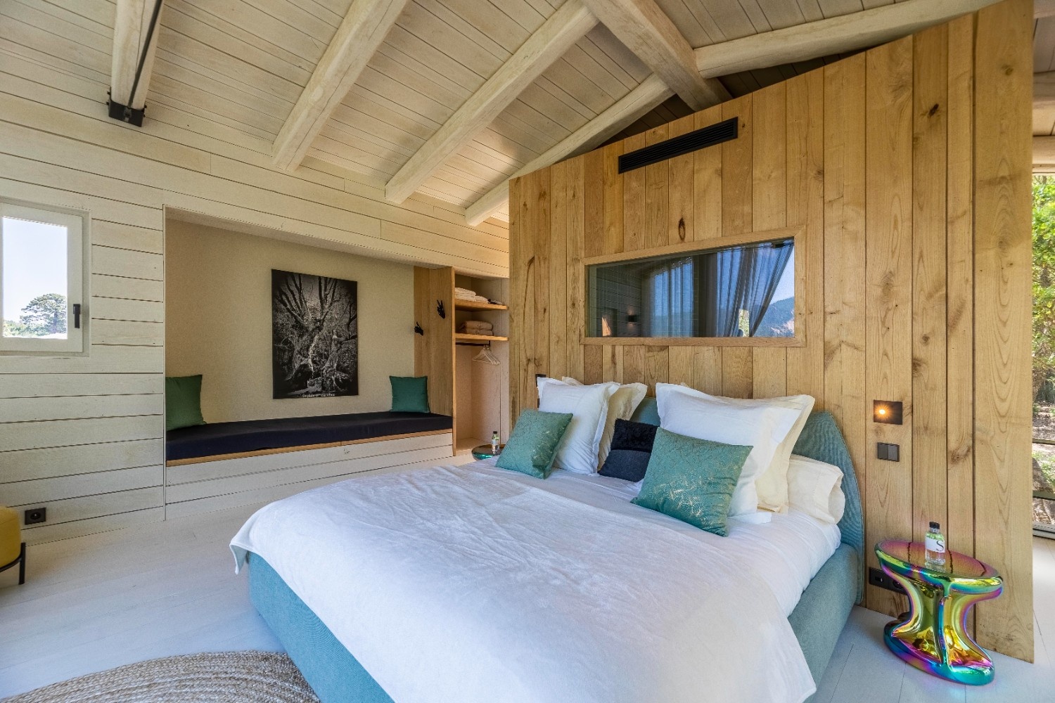 Centauri — Cabane dans les arbres avec spa à Corse-du-Sud à Porto-Vecchio — cuisine