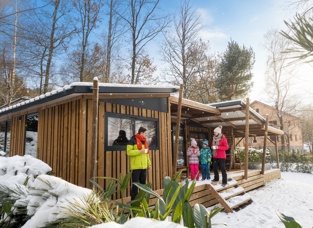Un chalet nature avec spa privatif pour une escapade ressourçante