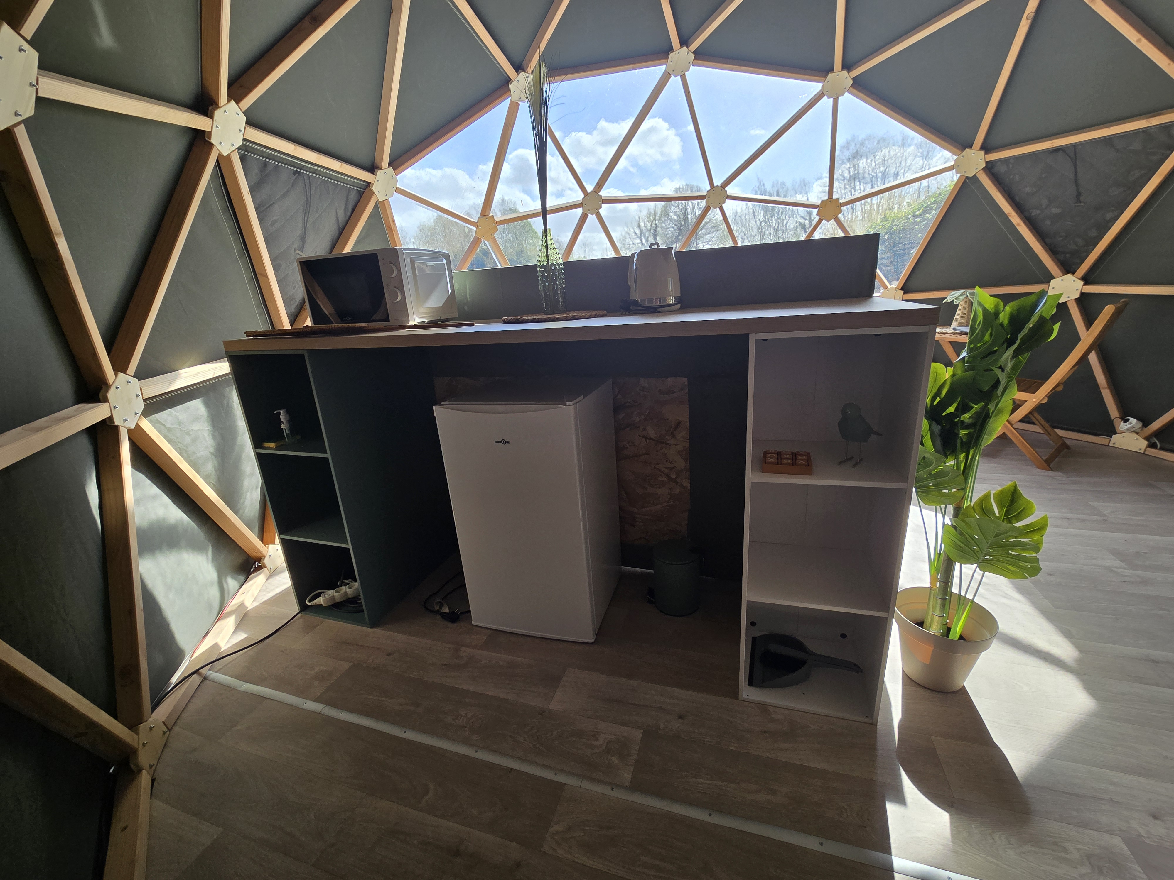 Dôme spa Cassiopée — Nuit insolite avec spa à Landes à Labenne — cuisine