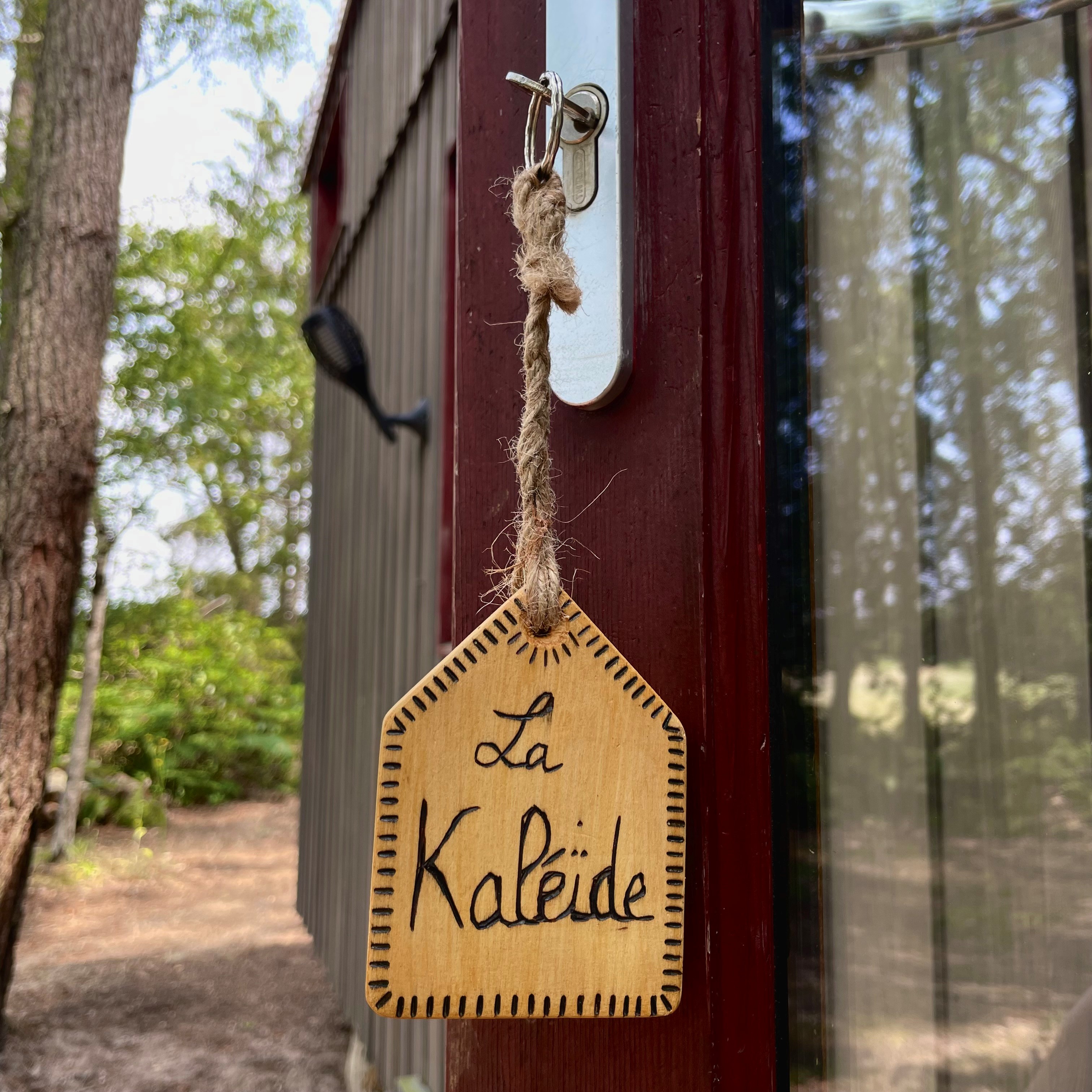 Tiny house - La Kaléïde : une évasion en pleine nature à Clefs-Val-D'anjou — espace de vie