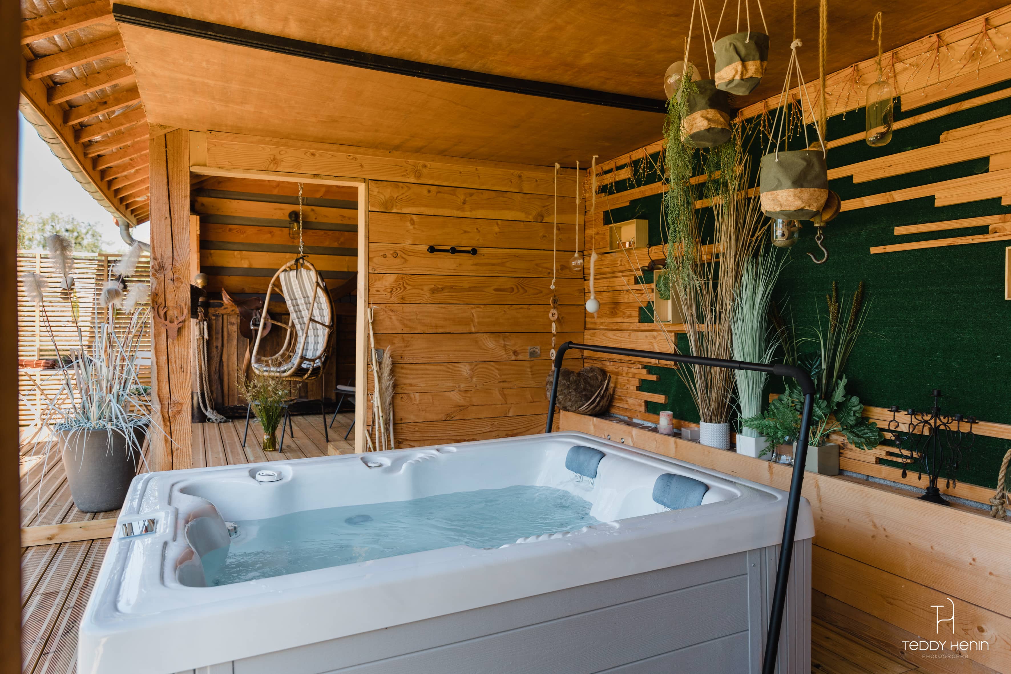 La Cavalière & Spa — Maison insolite avec spa à Abbeville (Somme) à Epagne Epagnette — vue intérieure