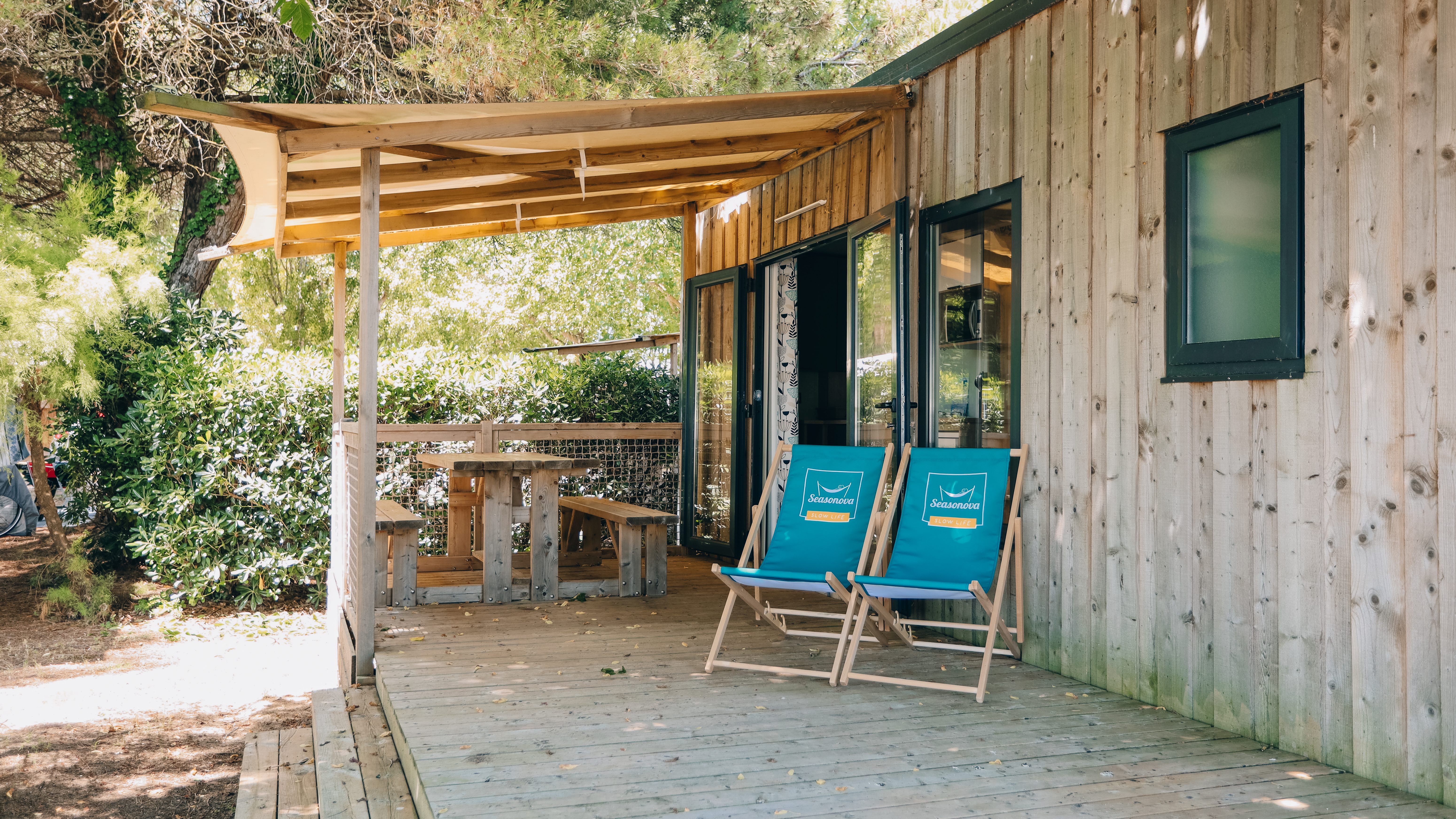 Cottage Prestige : une cabane au cœur de la nature à Les Portes-En-Ré — vue intérieure