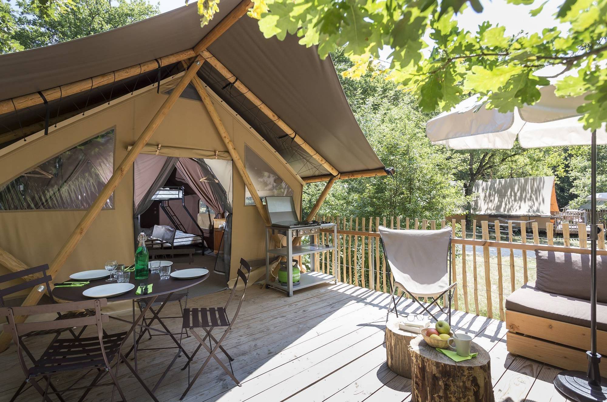 Tente Trappeur Rillé : une immersion au cœur de la nature — Tente à Rillé